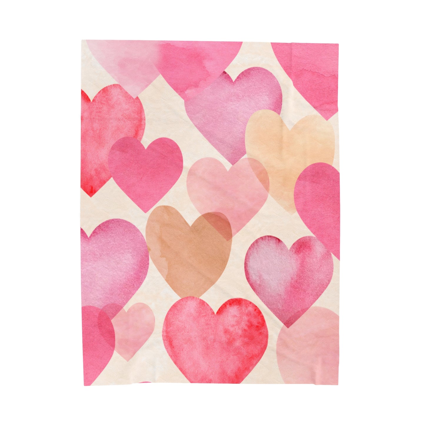 All My Hearts Velveteen Plush Blanket