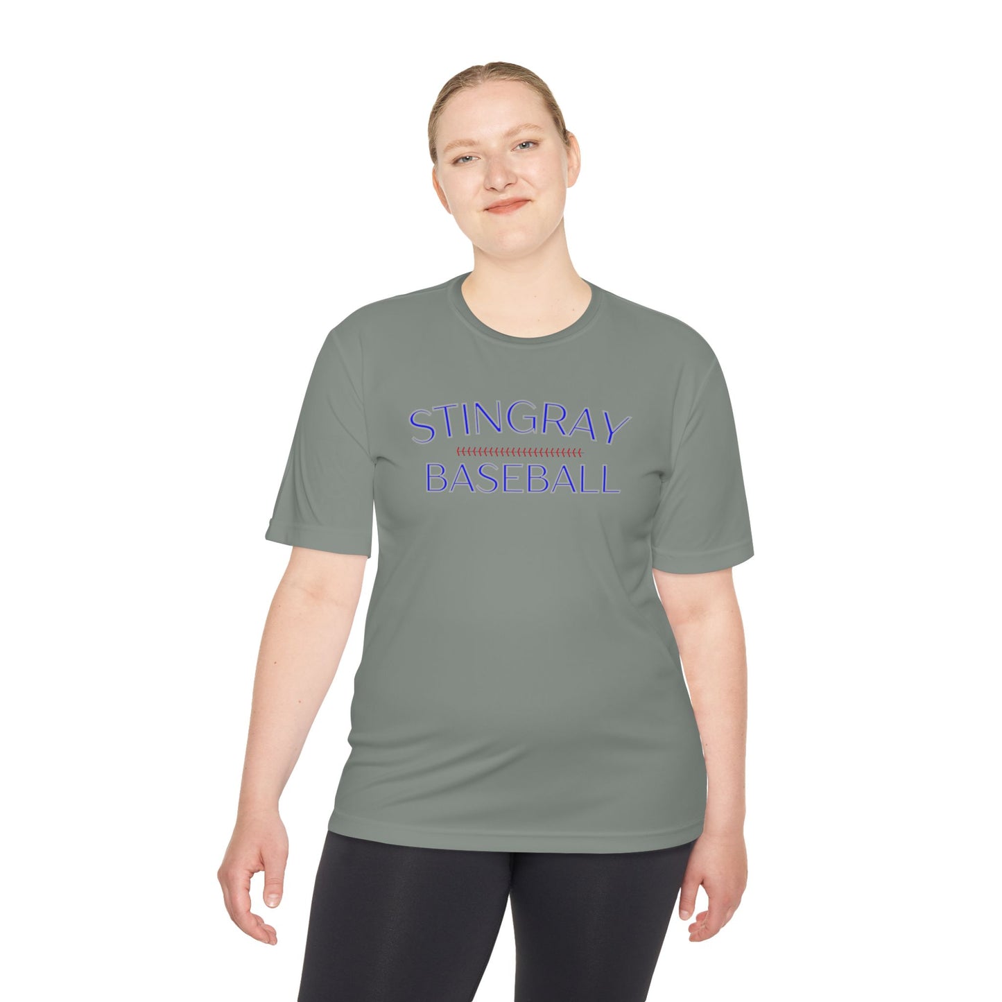 STINGRAY BASEBALL Unisex Moisture Wicking Tee