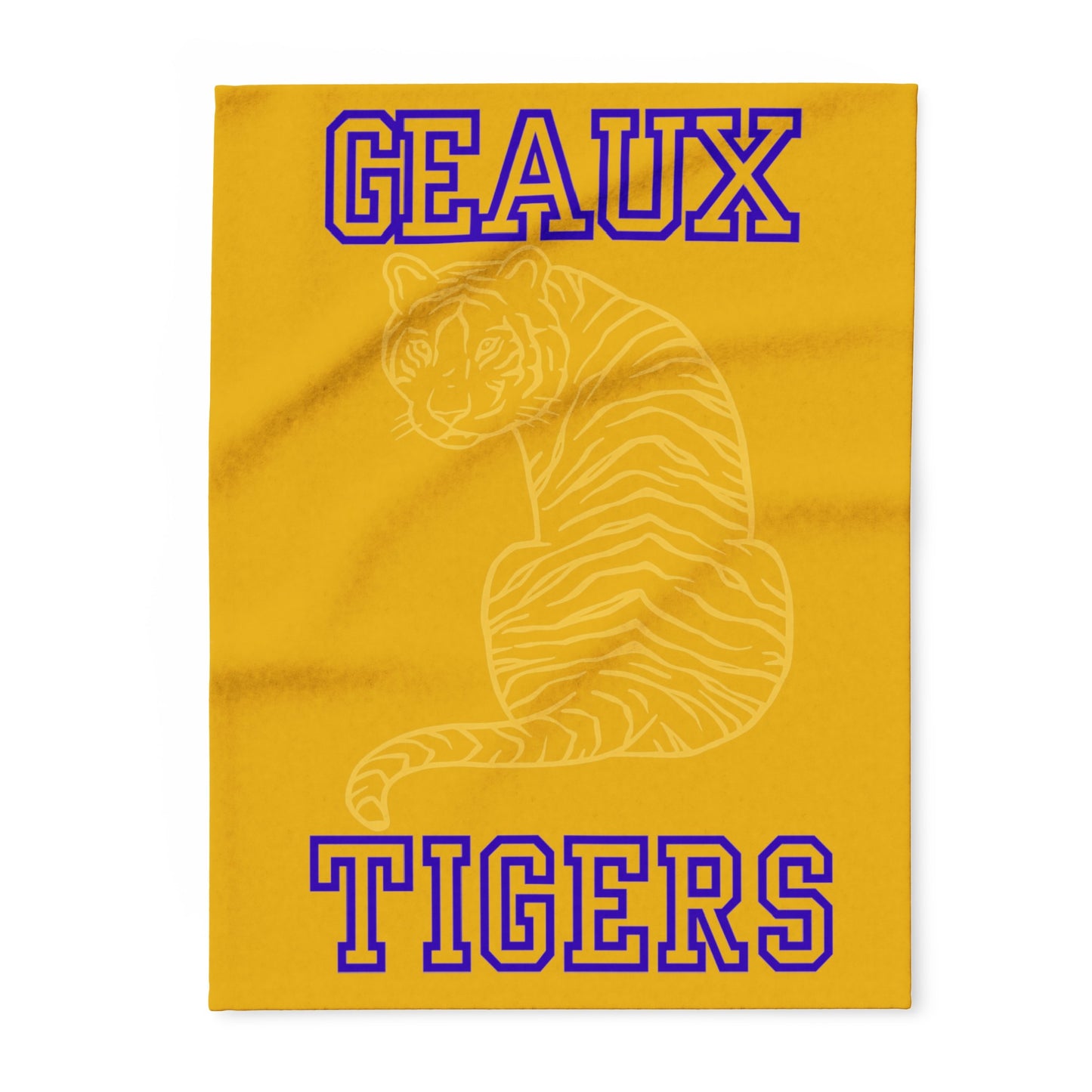 Geaux Tigers Gold