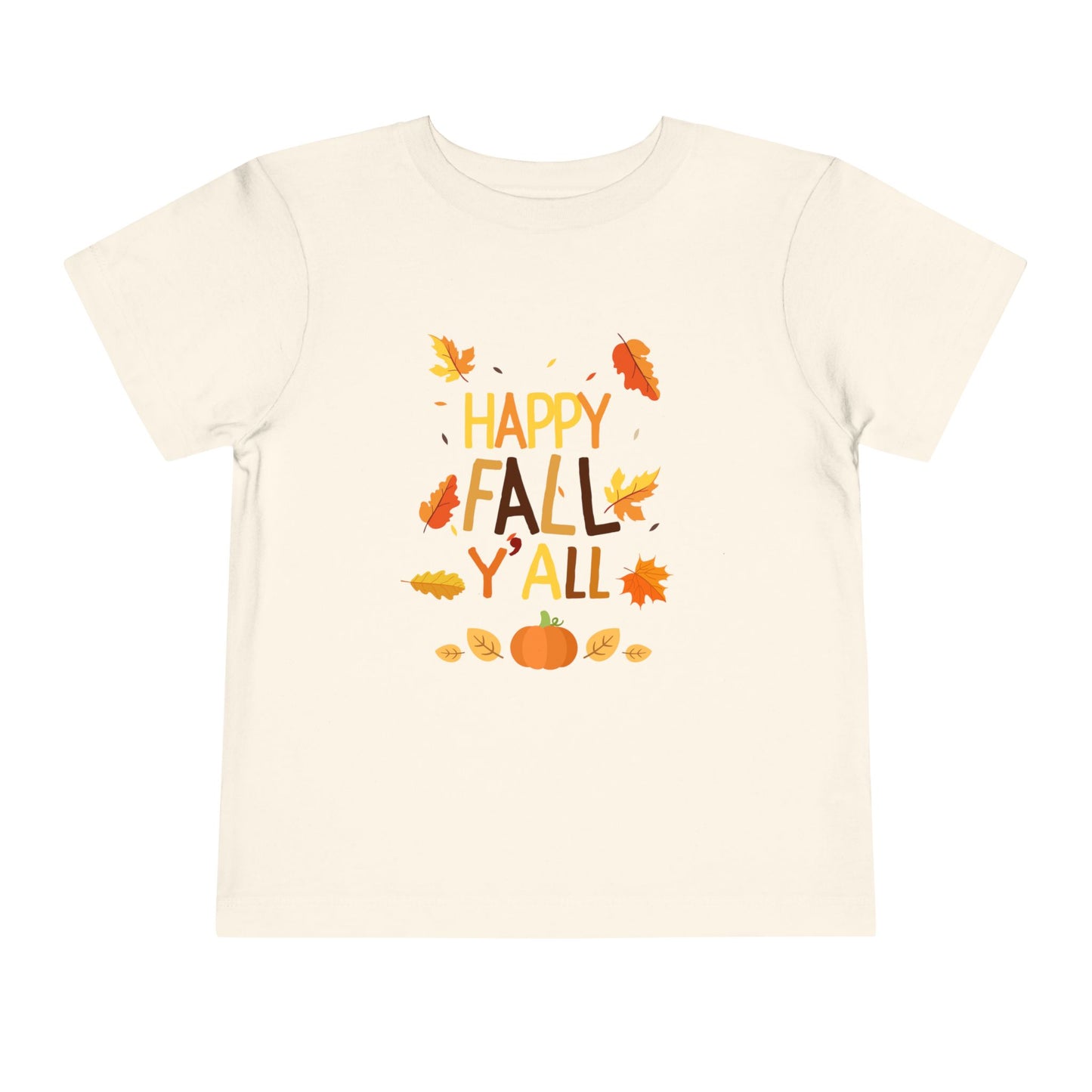 Happy Fall Y'all Toddler Tee