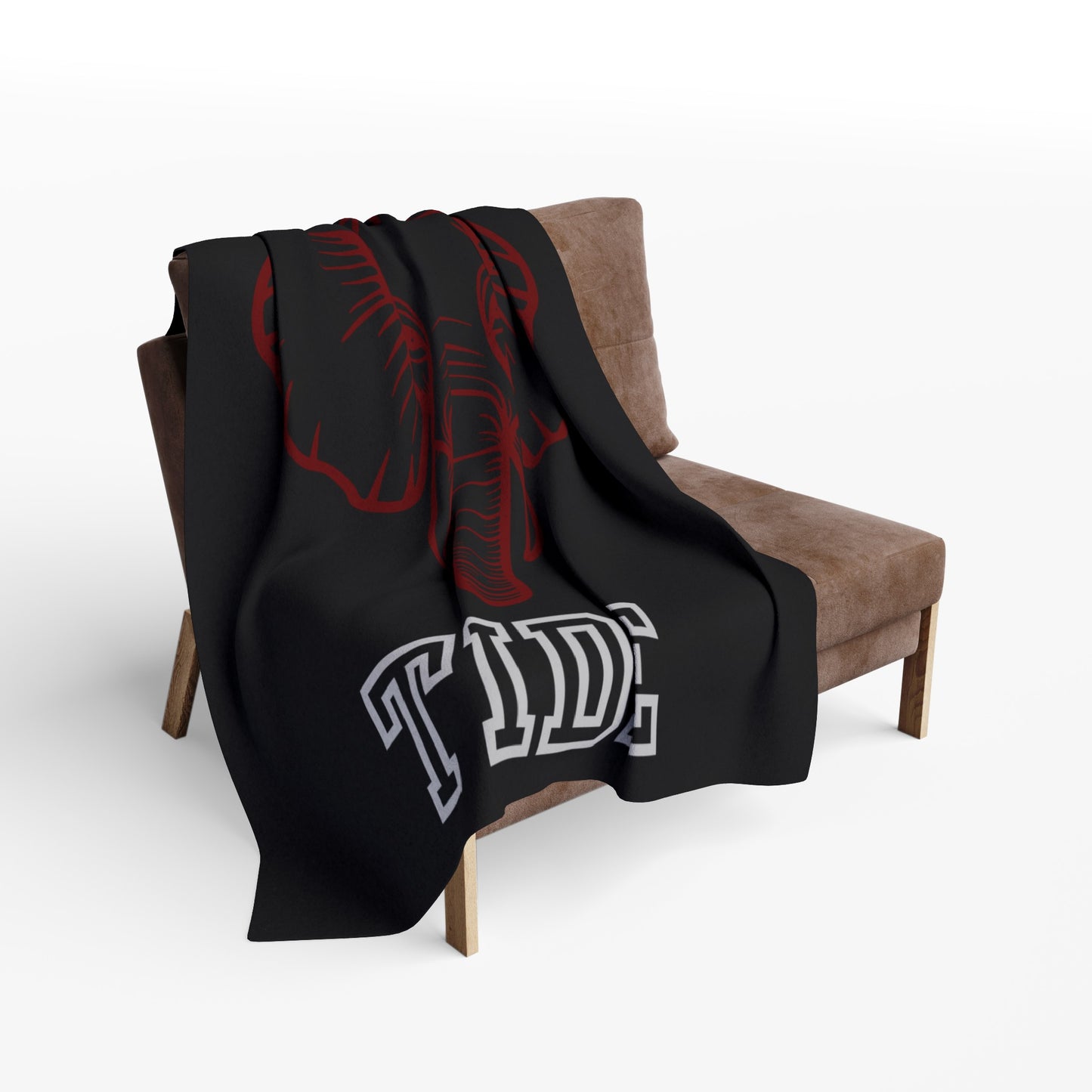 Roll Tide Blanket Black
