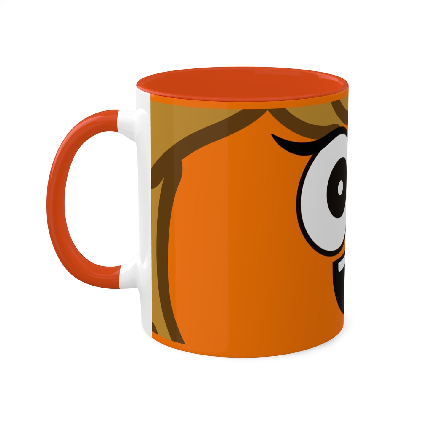 Proverbs 17:22 Mugs, Orange