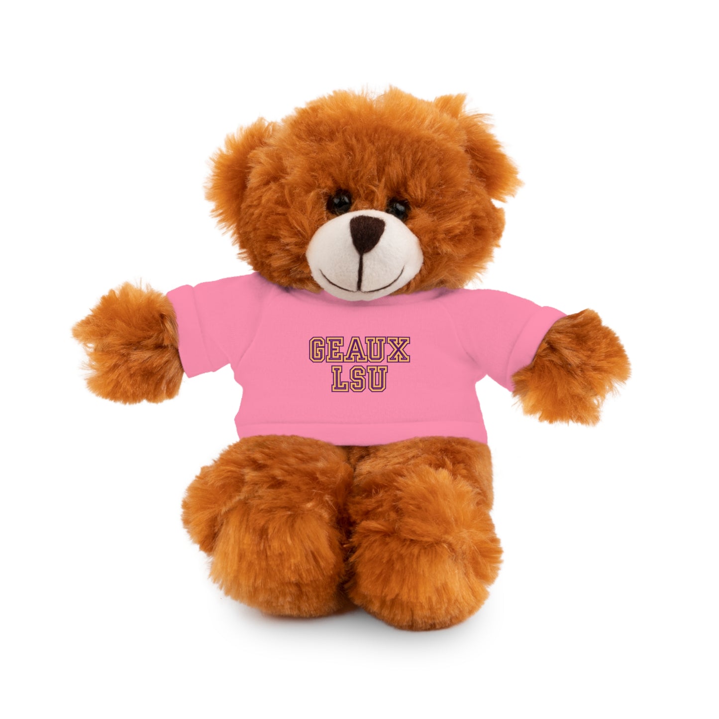 LSU Stuffed Animals with Tee