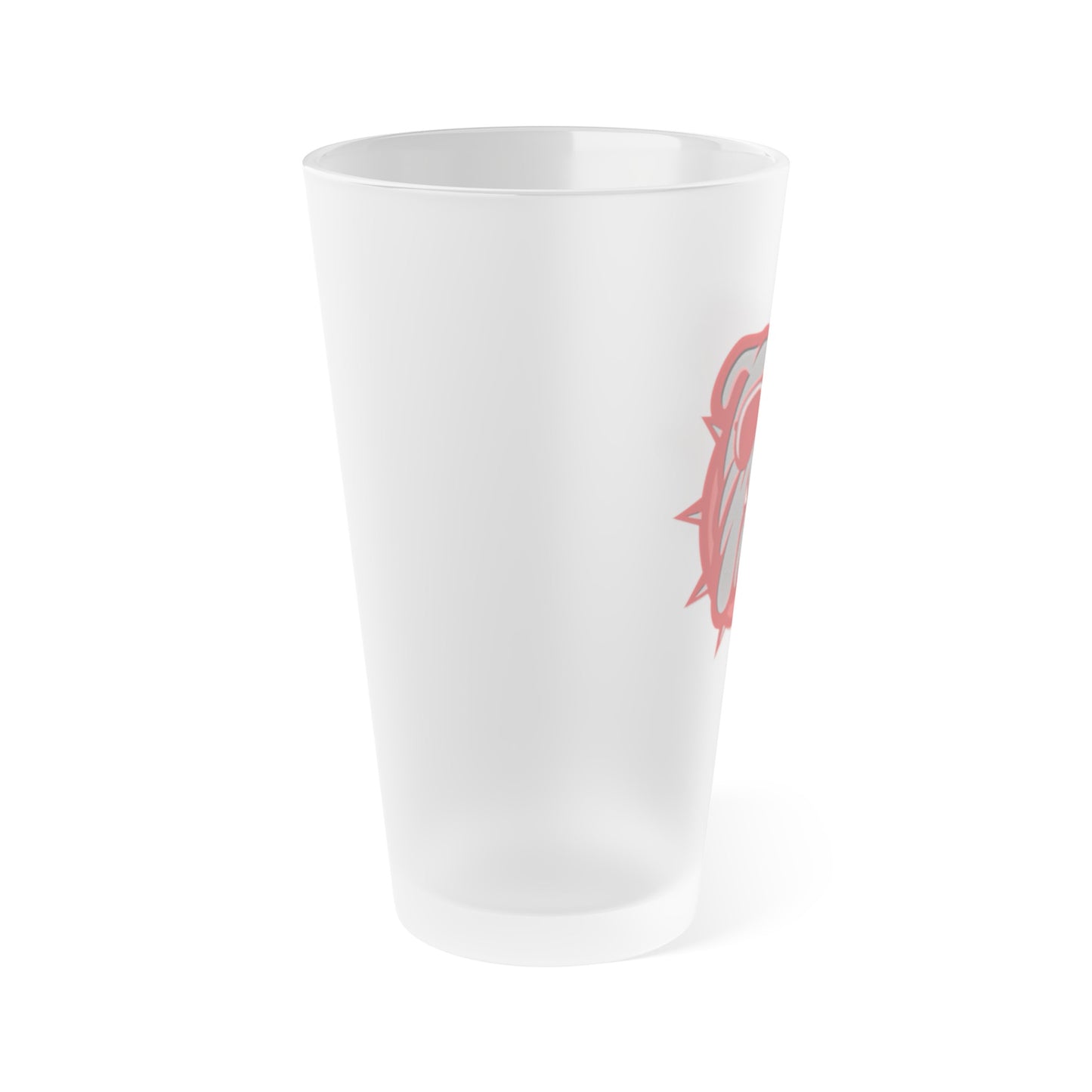 Dawgs Frosted Glass