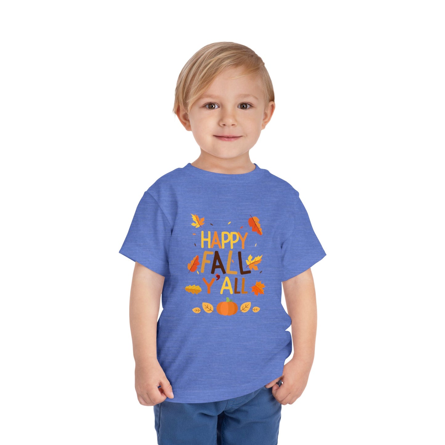 Happy Fall Y'all Toddler Tee