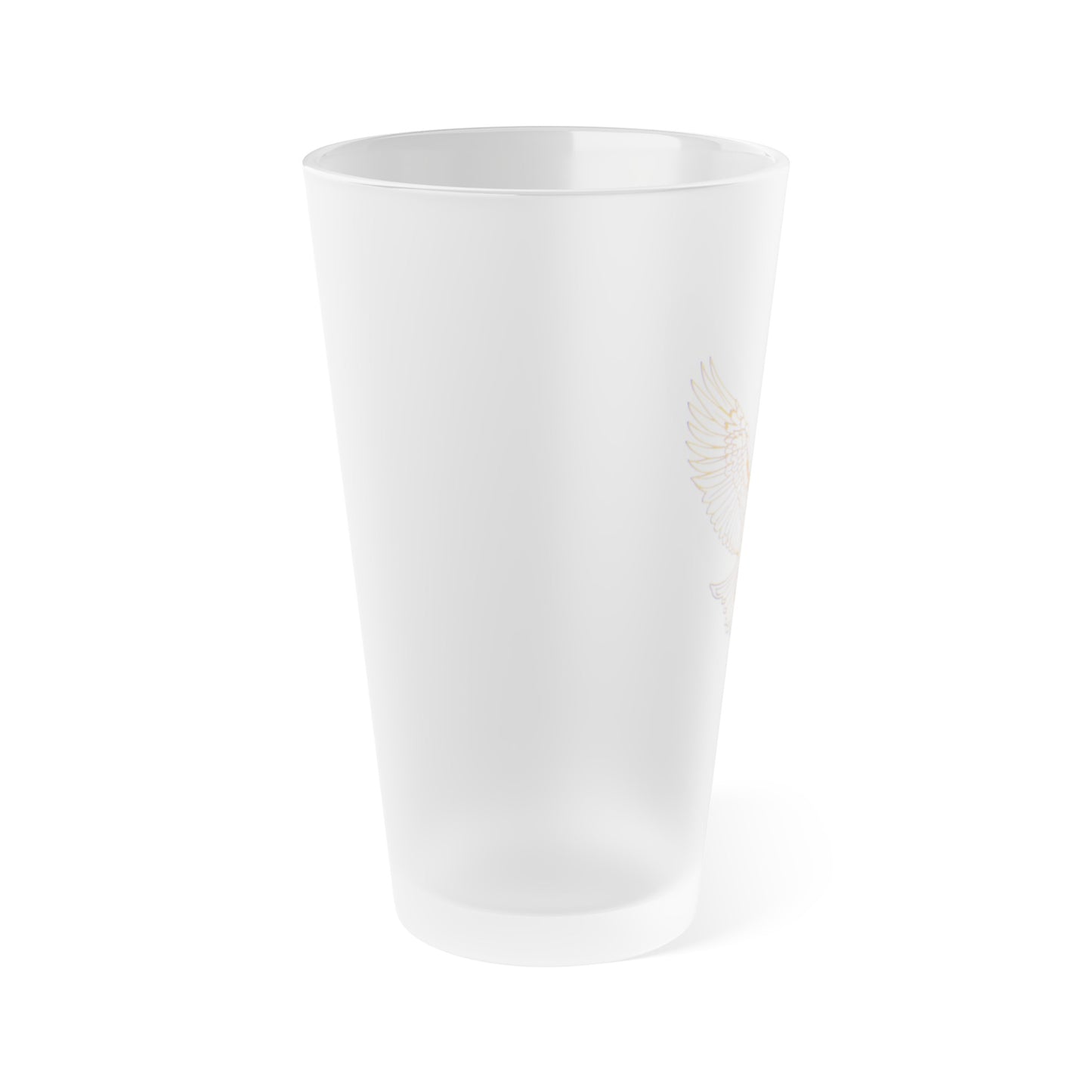 War Eagle Frosted Glass