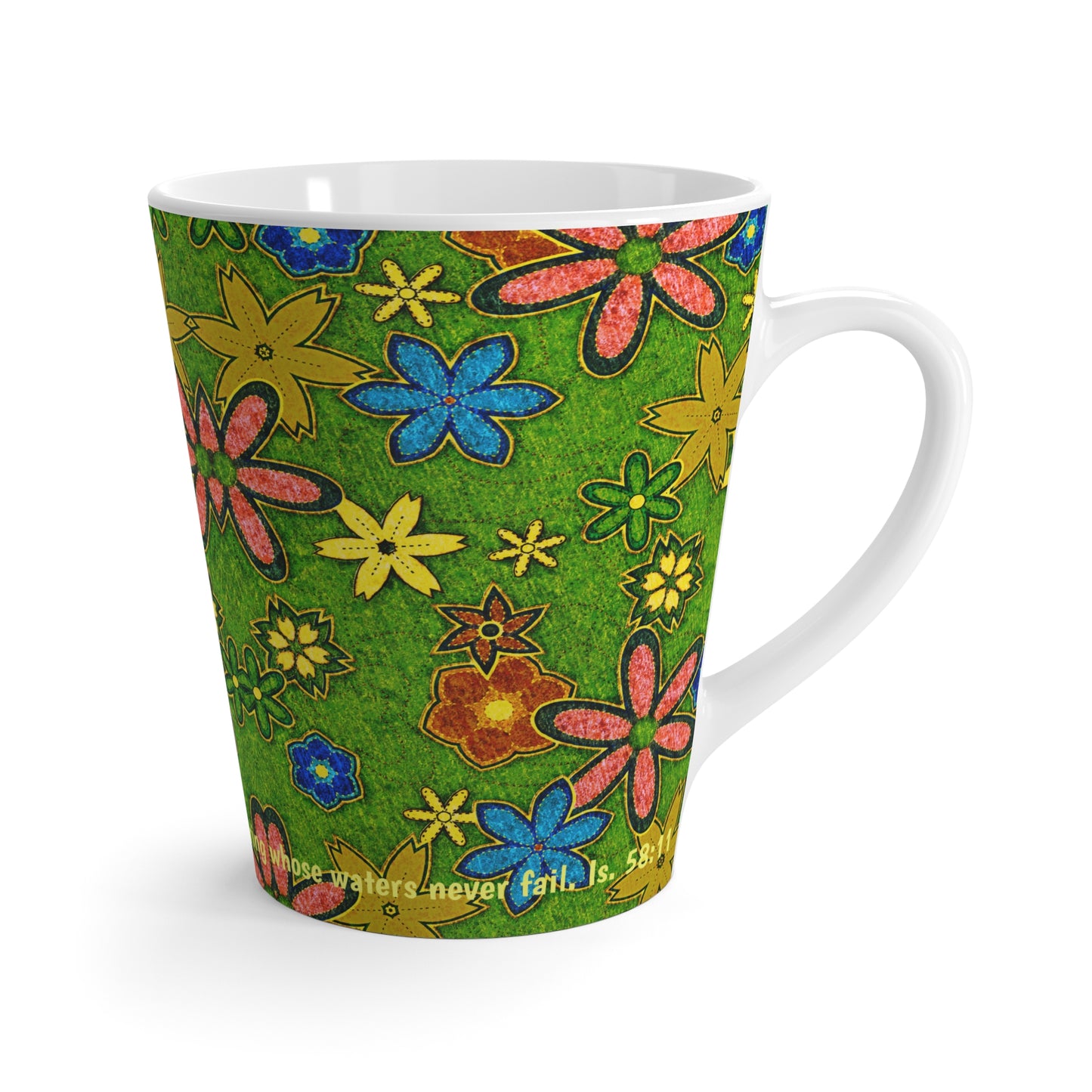 Isaiah 58:11 Latte Mug