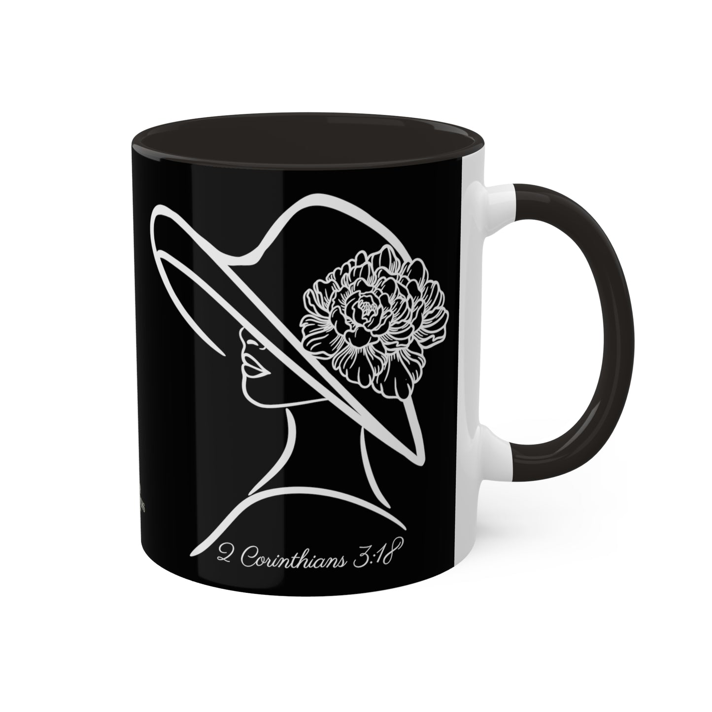 Sleek and Stylish Two-Tone Mug