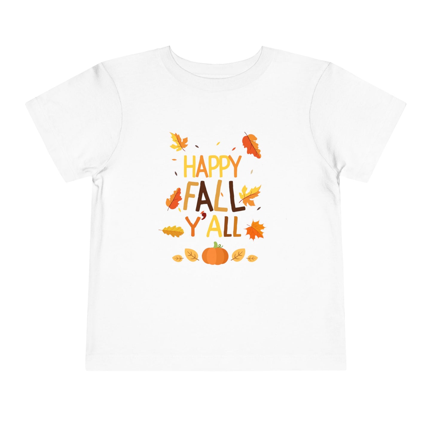 Happy Fall Y'all Toddler Tee