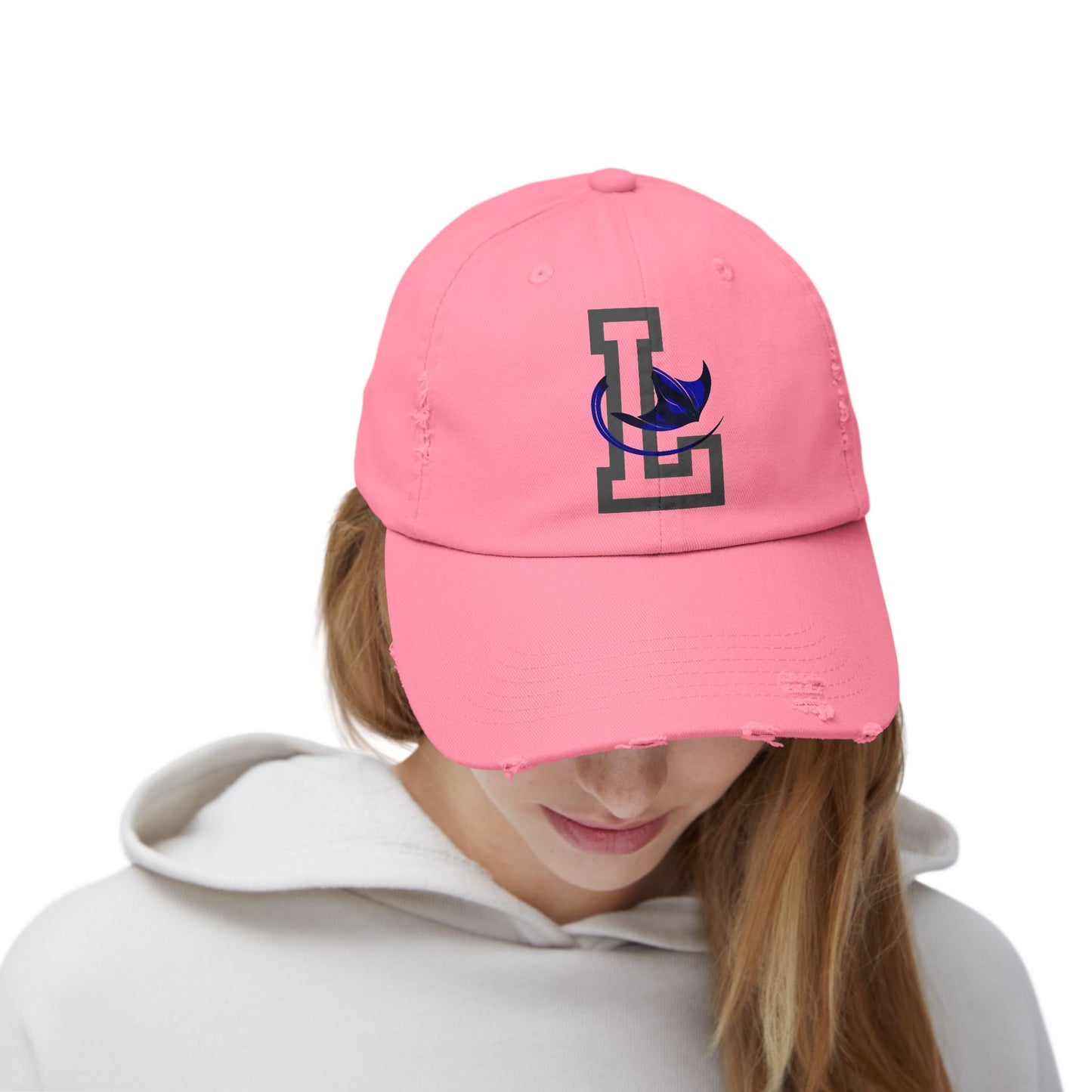 Stingray Unisex Distressed Cap