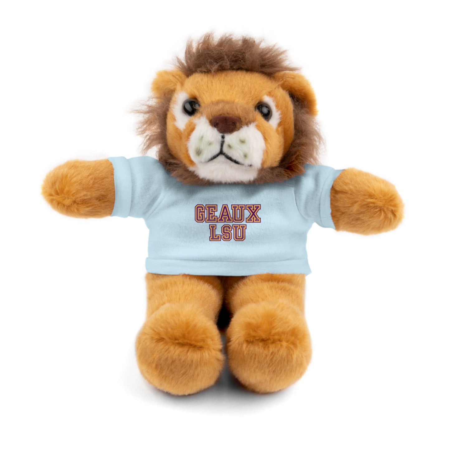 LSU Stuffed Animals with Tee