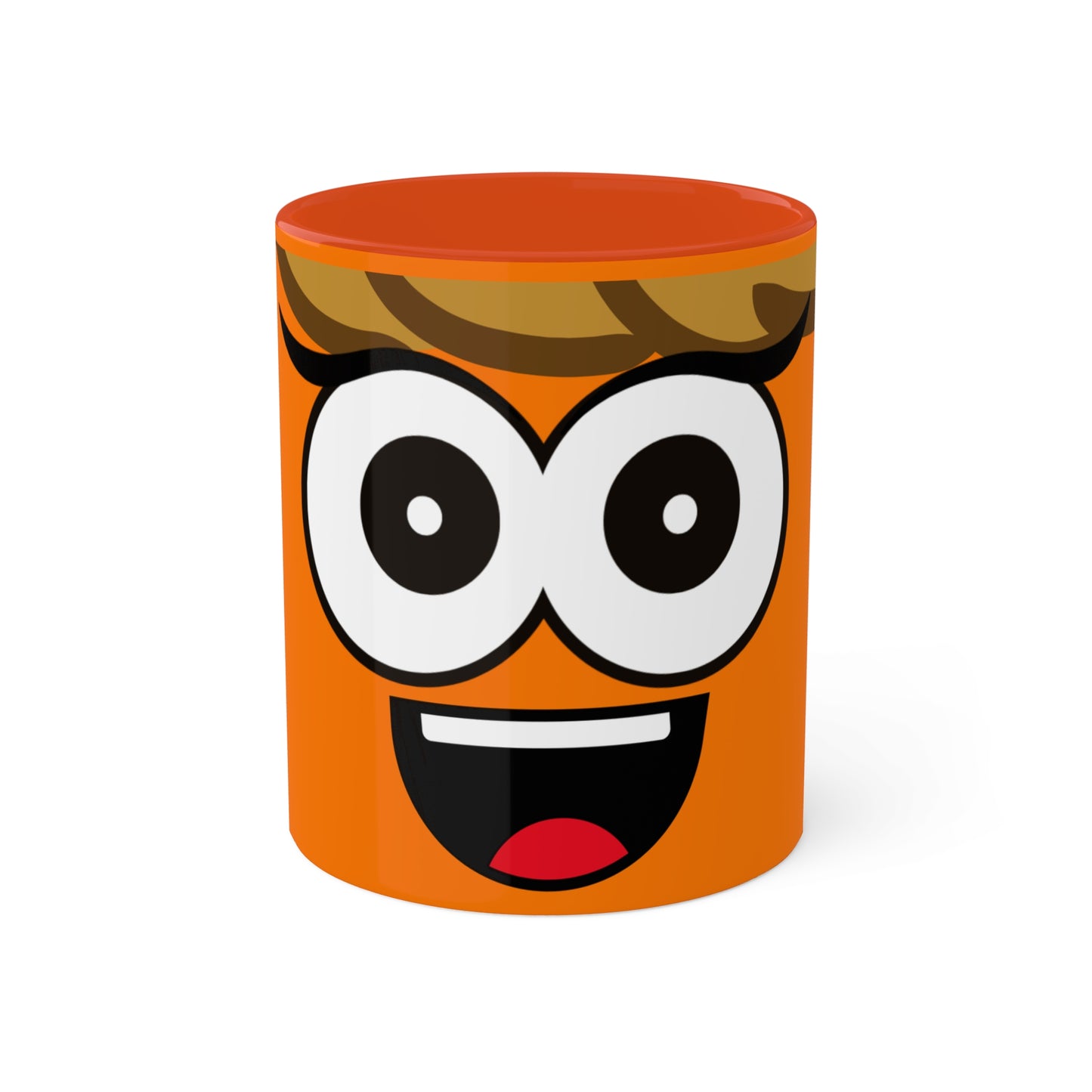 Proverbs 17:22 Mugs, Orange