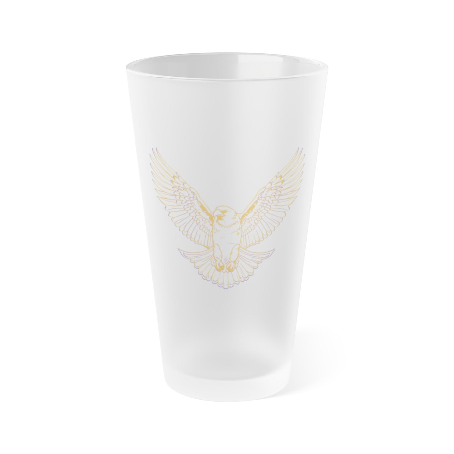 War Eagle Frosted Glass