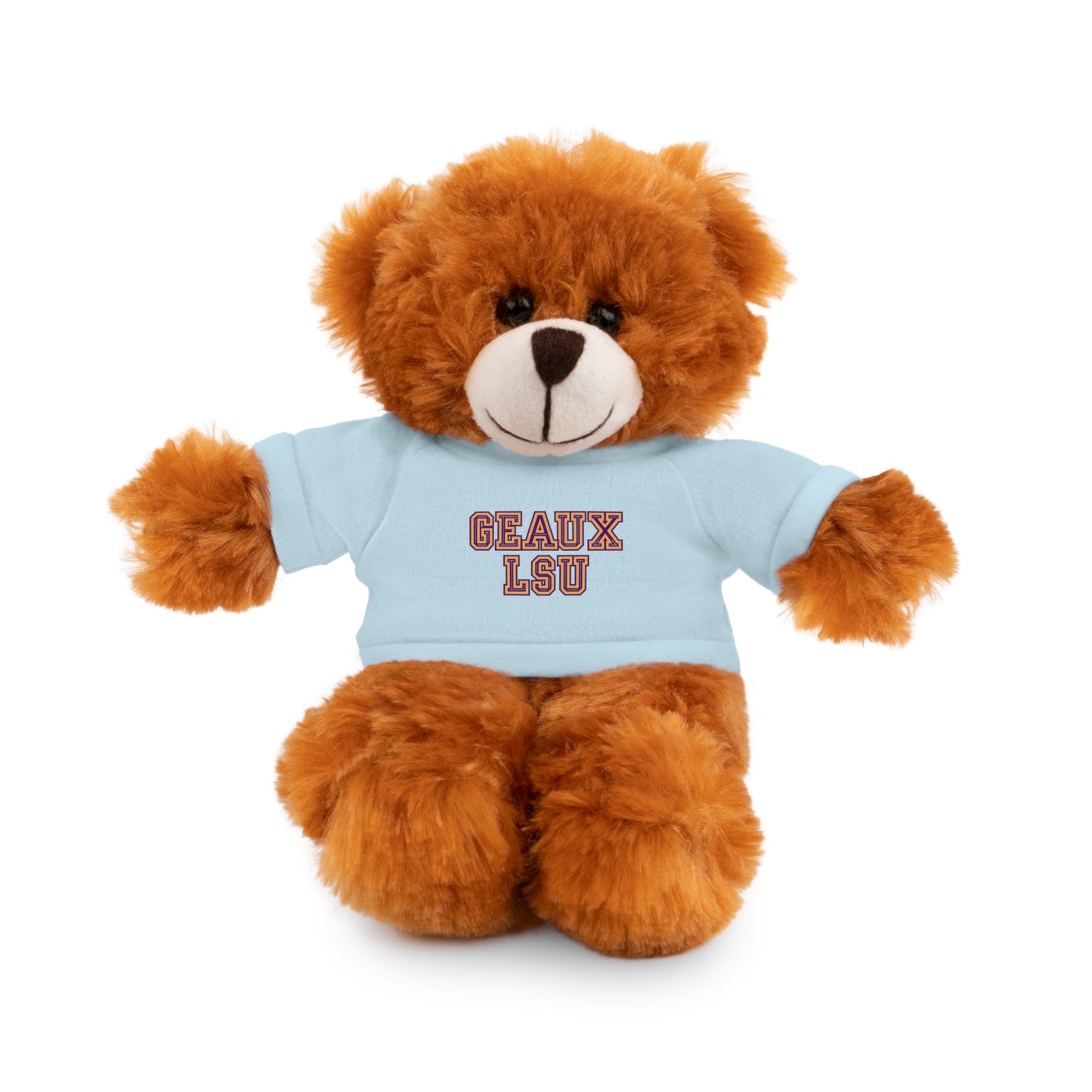 LSU Stuffed Animals with Tee
