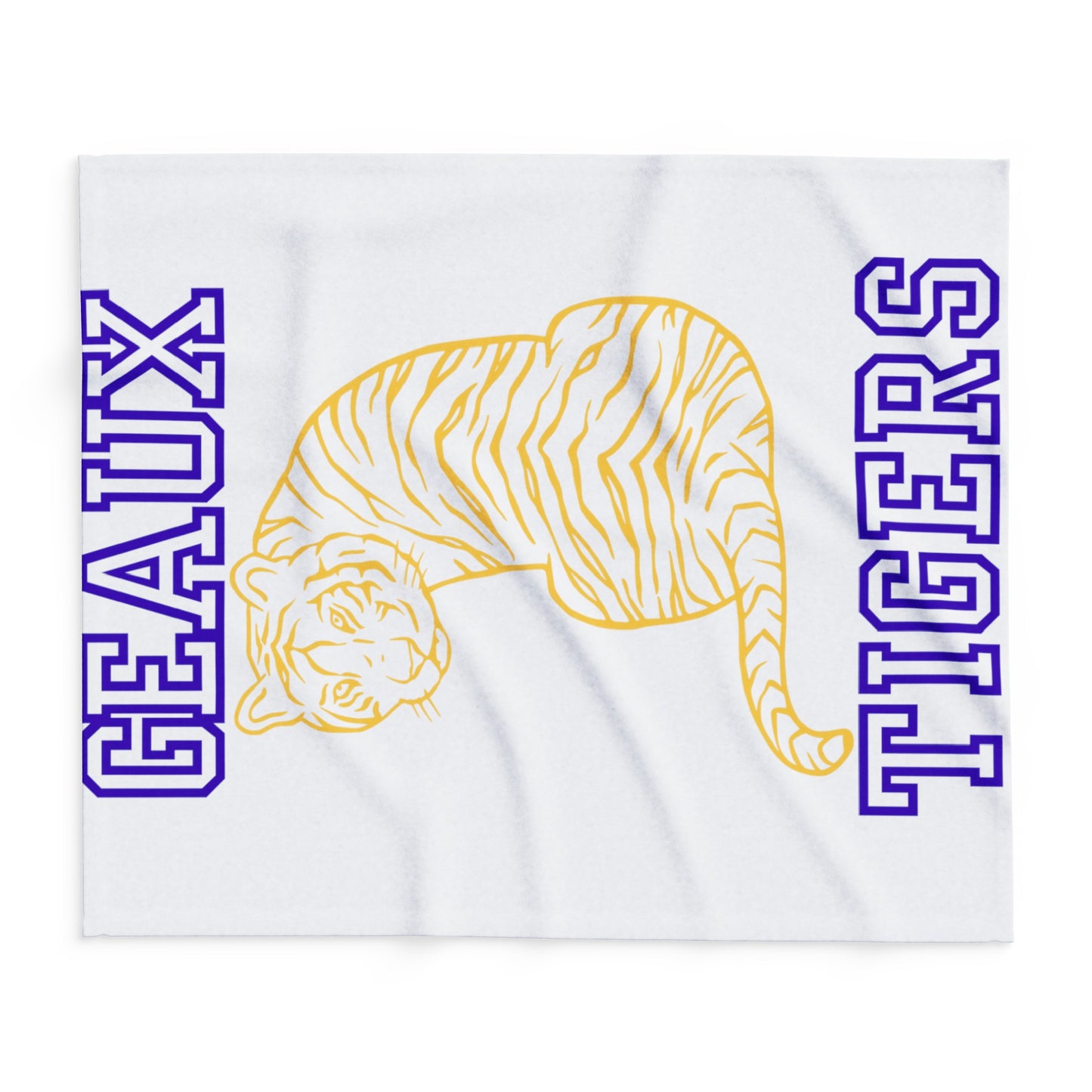 Geaux Tigers White