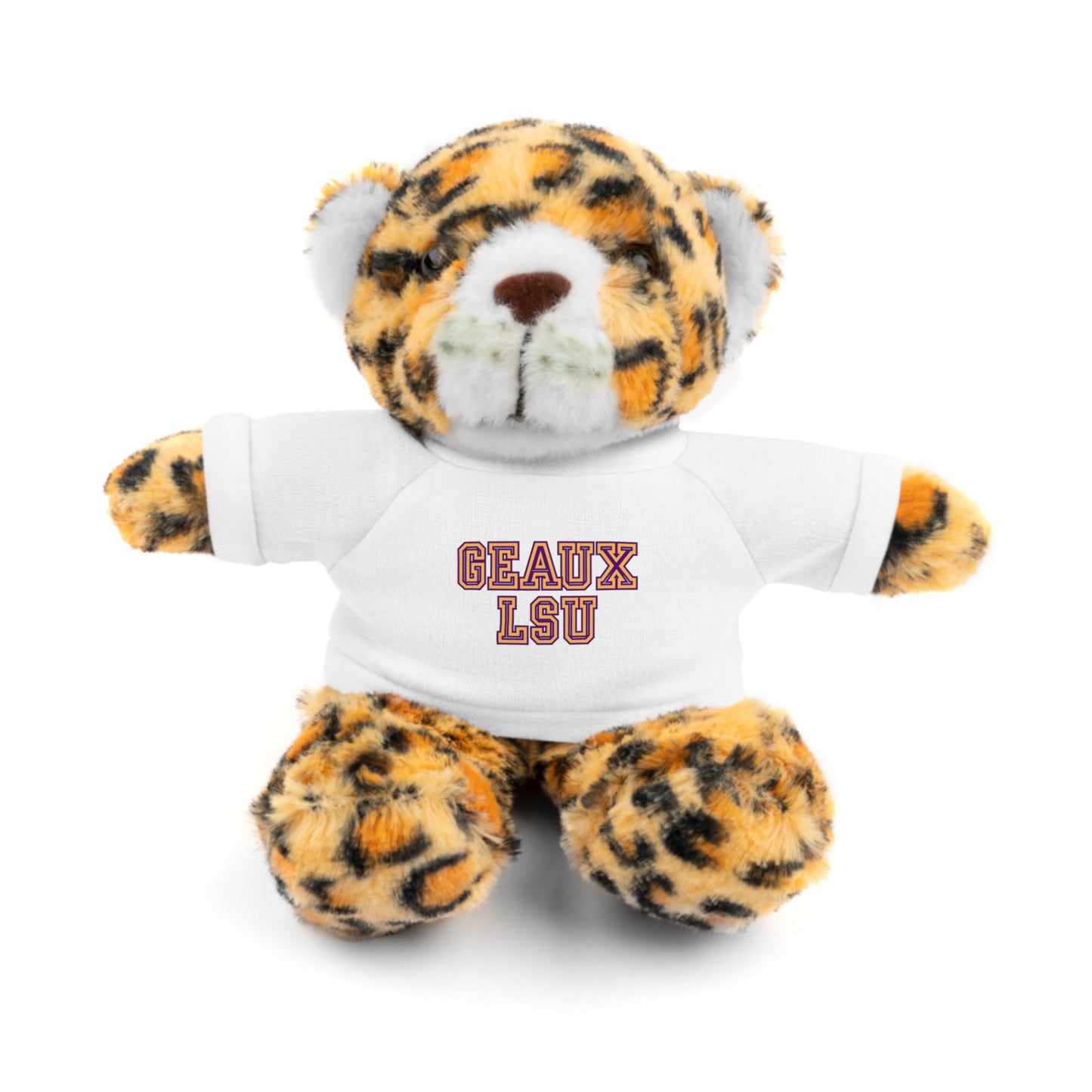 LSU Stuffed Animals with Tee