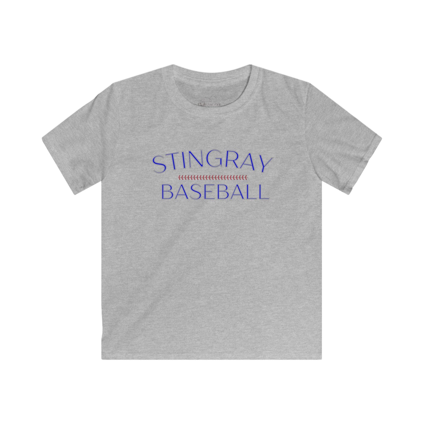 LPCA Kids Baseball Tee - Stingray Baseball Softstyle Shirt