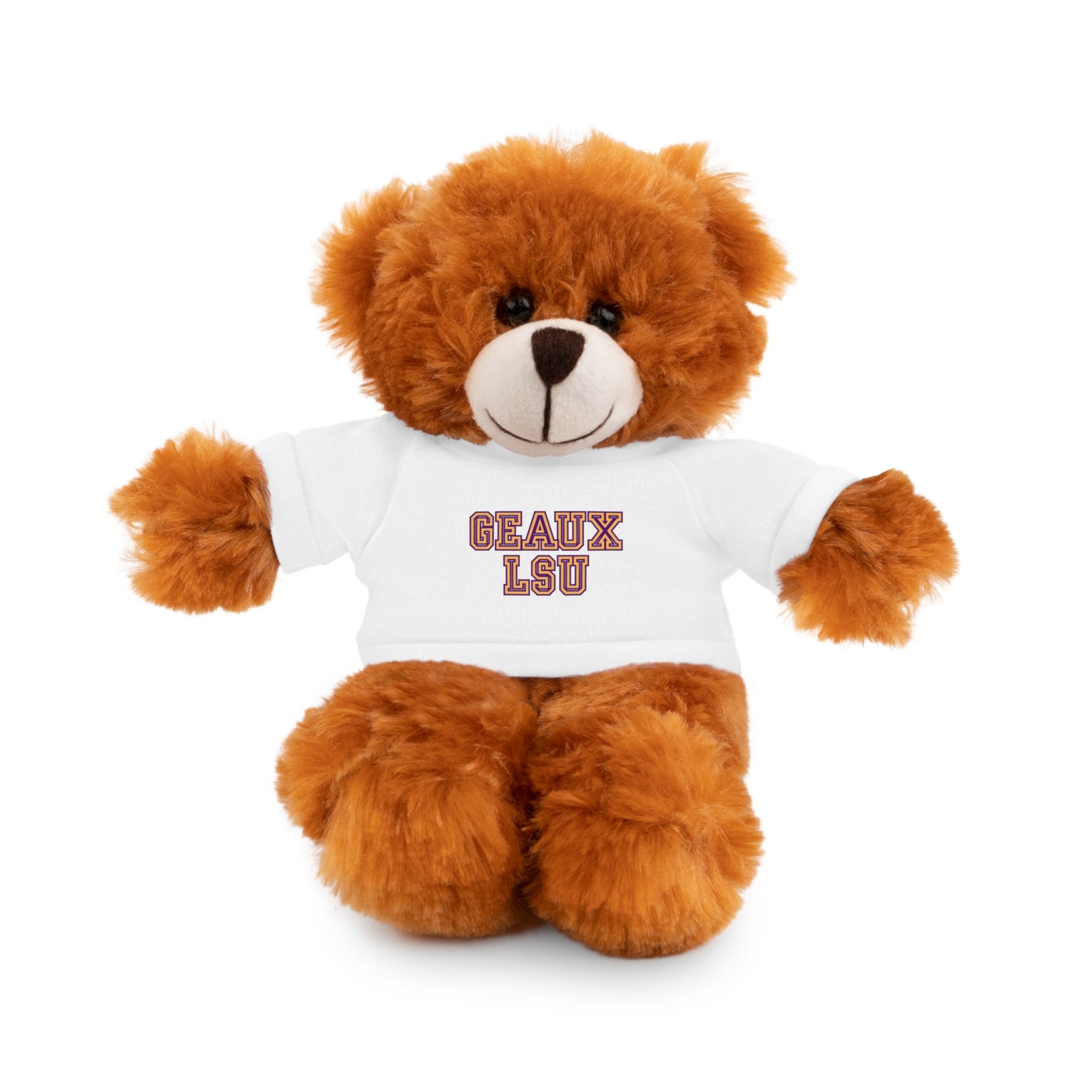 LSU Stuffed Animals with Tee