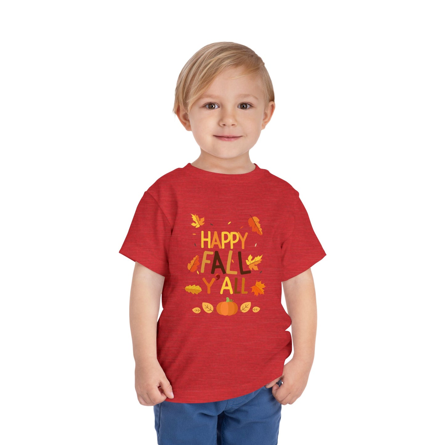 Happy Fall Y'all Toddler Tee