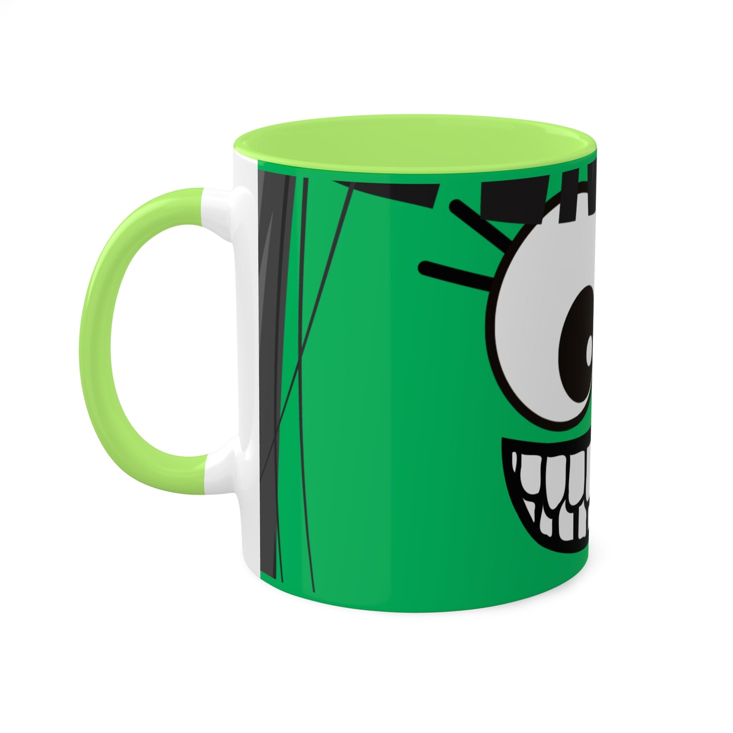 Proverbs 17:22 Mugs, Green