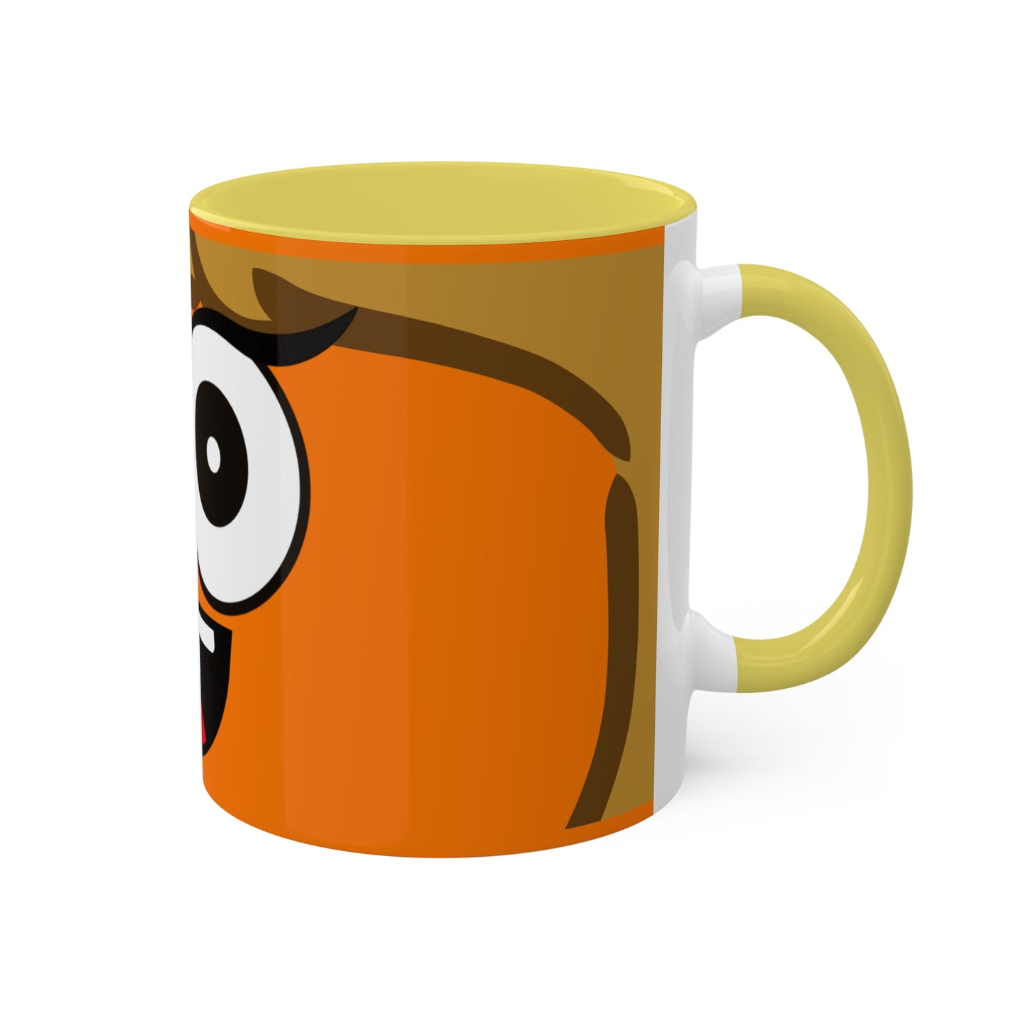 Proverbs 17:22 Mugs, Orange
