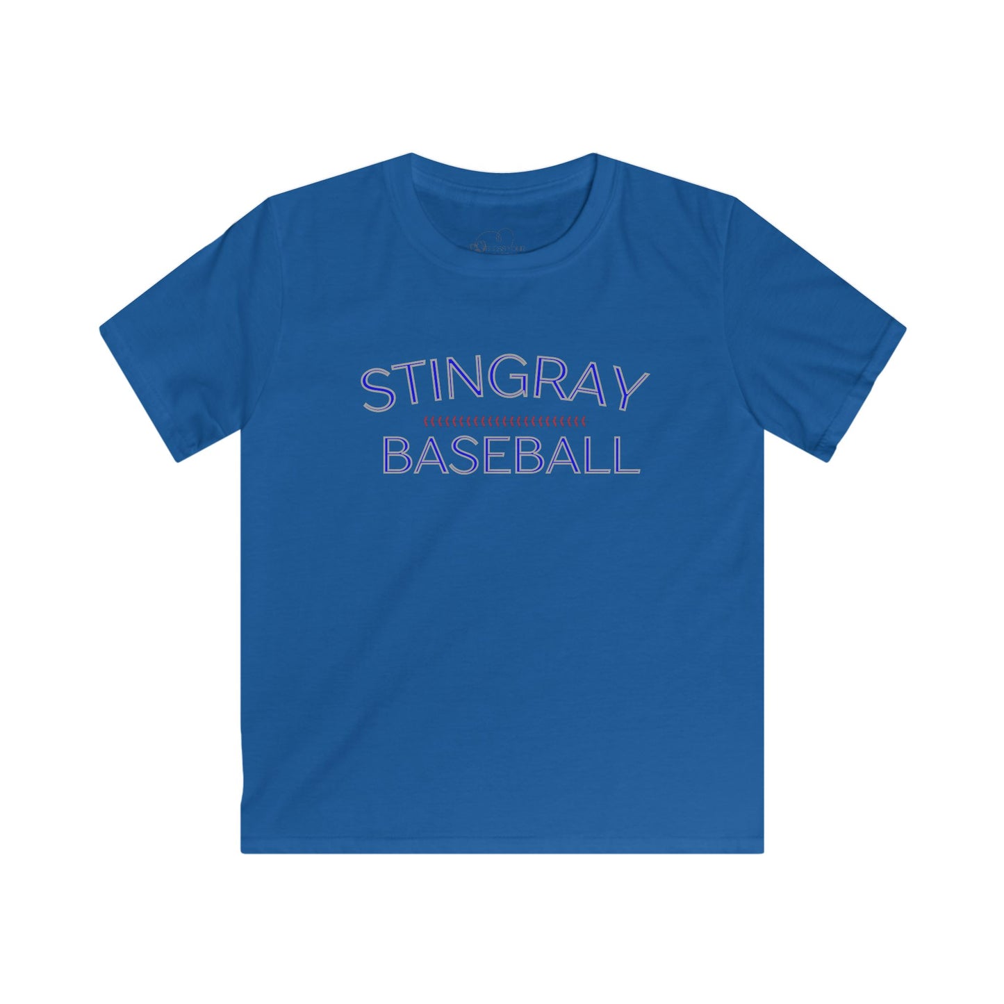 LPCA Kids Baseball Tee - Stingray Baseball Softstyle Shirt