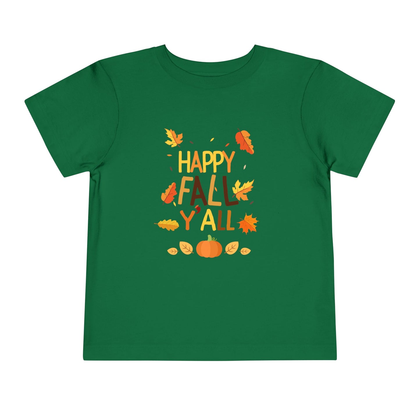 Happy Fall Y'all Toddler Tee
