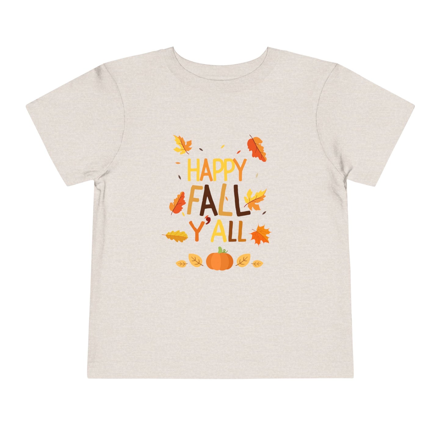 Happy Fall Y'all Toddler Tee