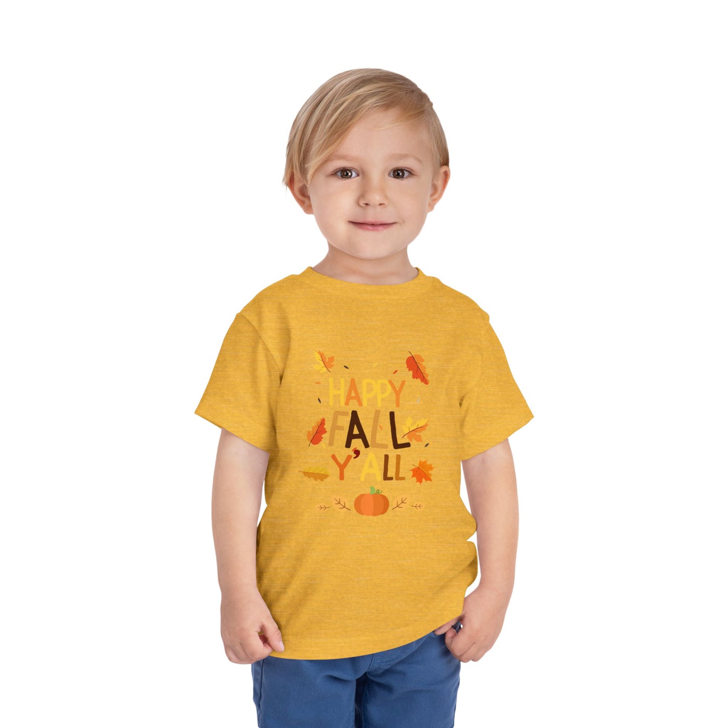 Happy Fall Y'all Toddler Tee