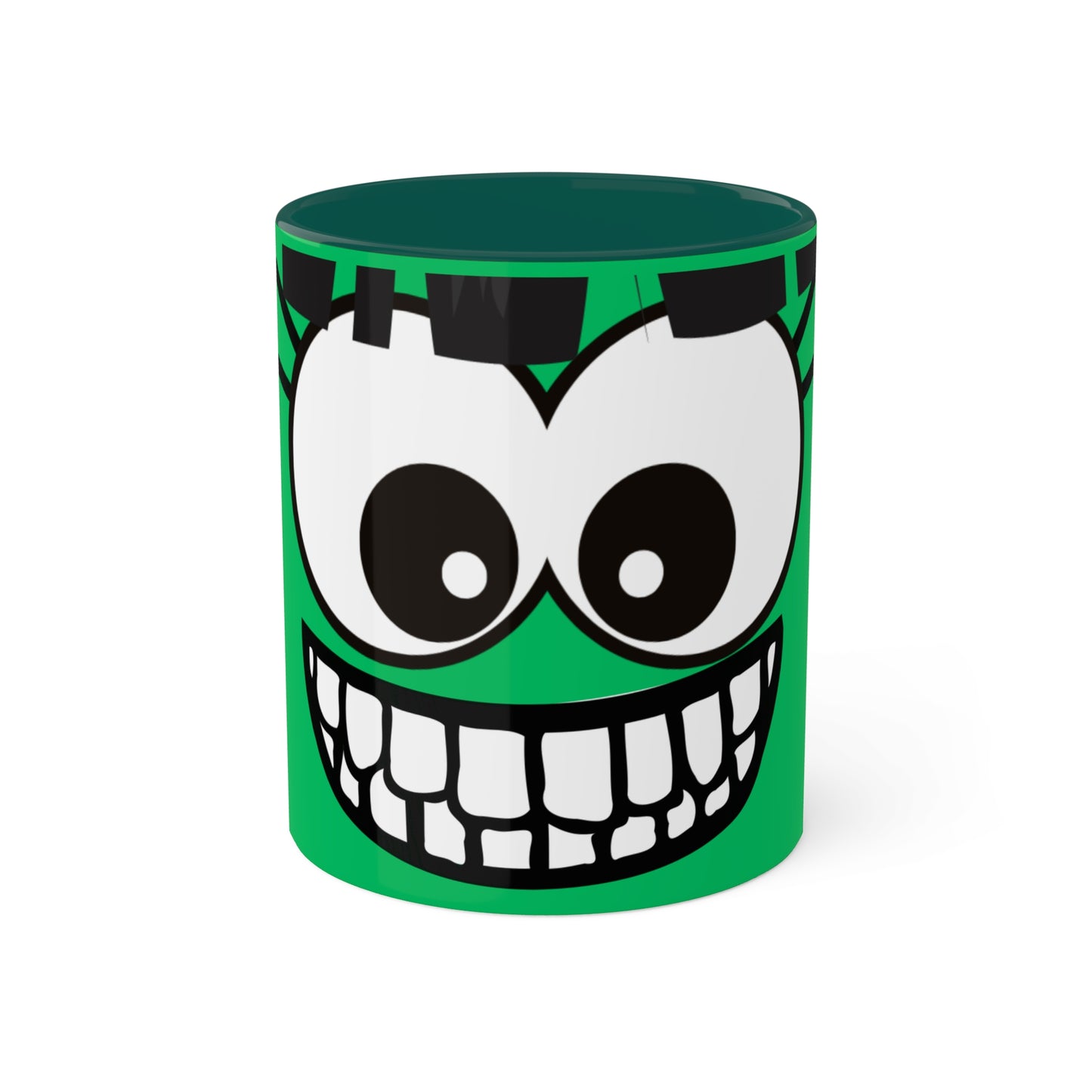 Proverbs 17:22 Mugs, Green