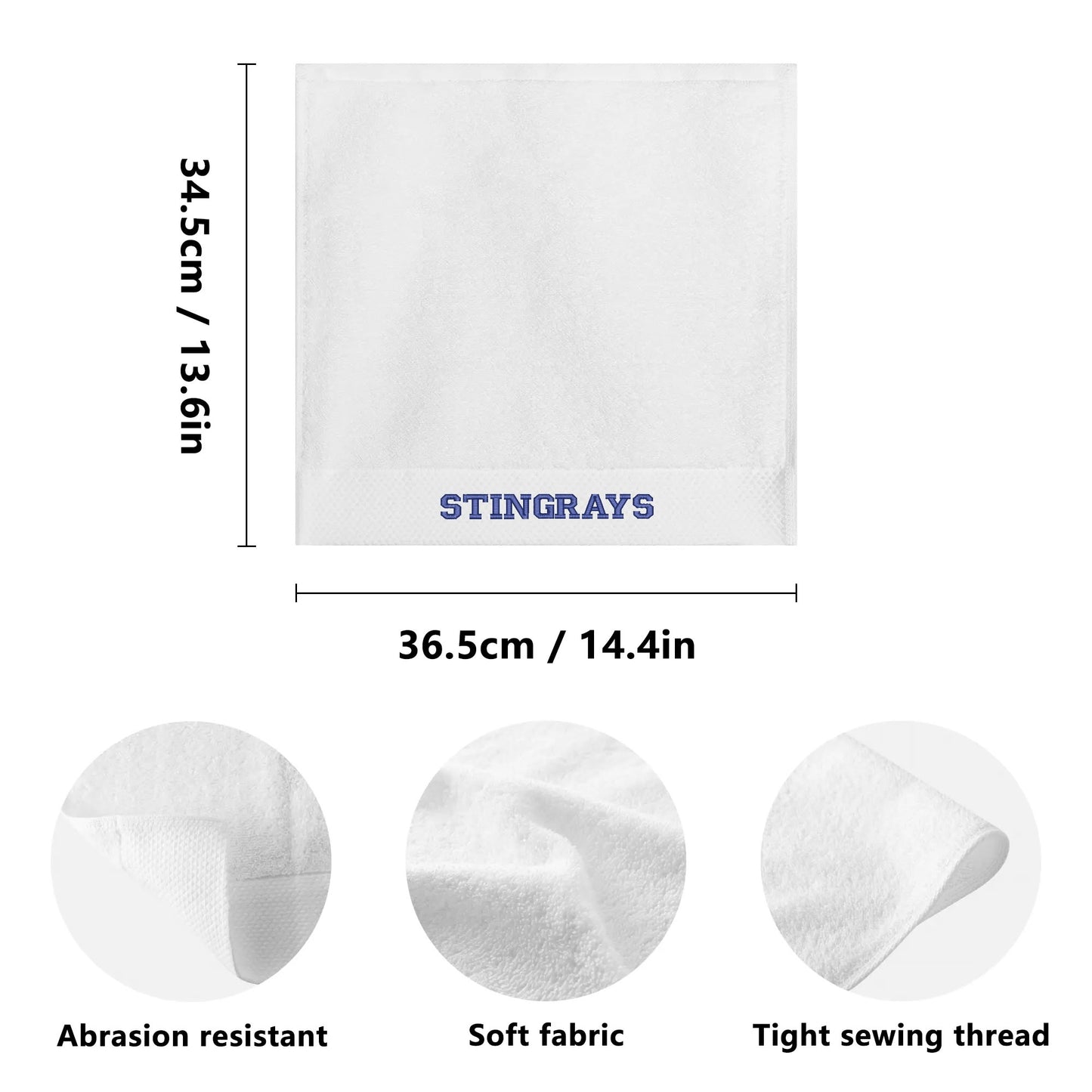 LPCA Embroidered Fan Towel