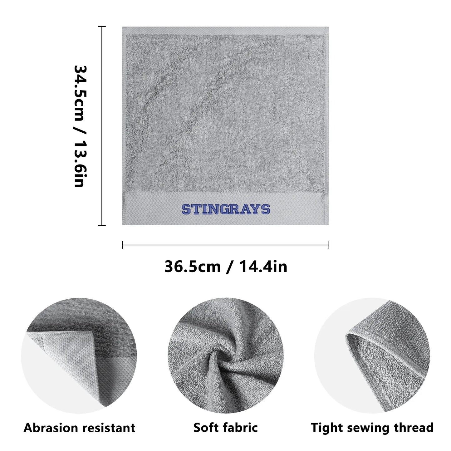 LPCA Embroidered Fan Towel