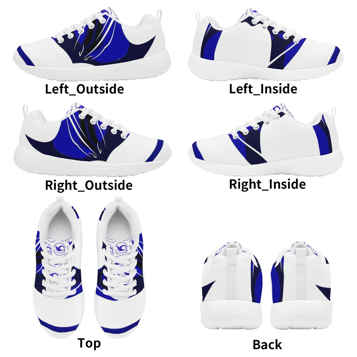 Kids Lace-up Stingray Sneakers