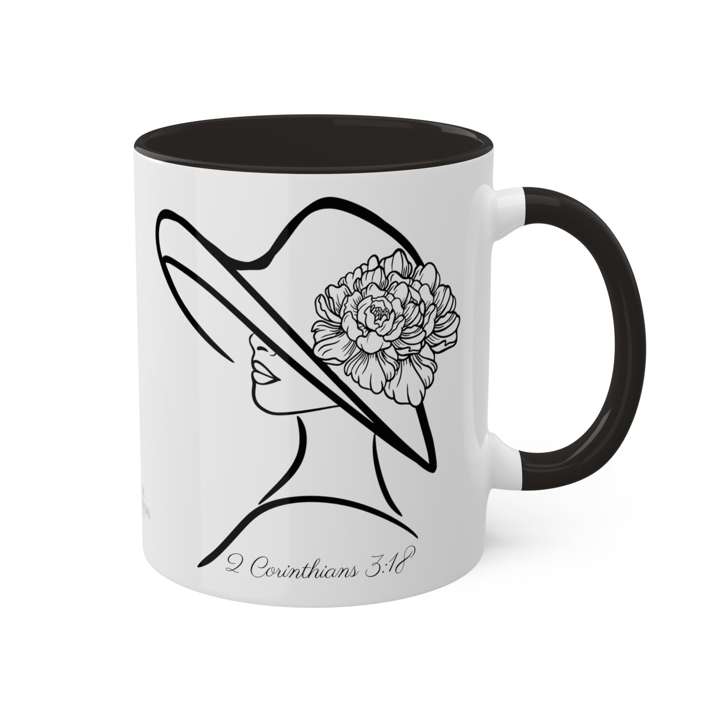 Sleek and Stylish Two-Tone Mug