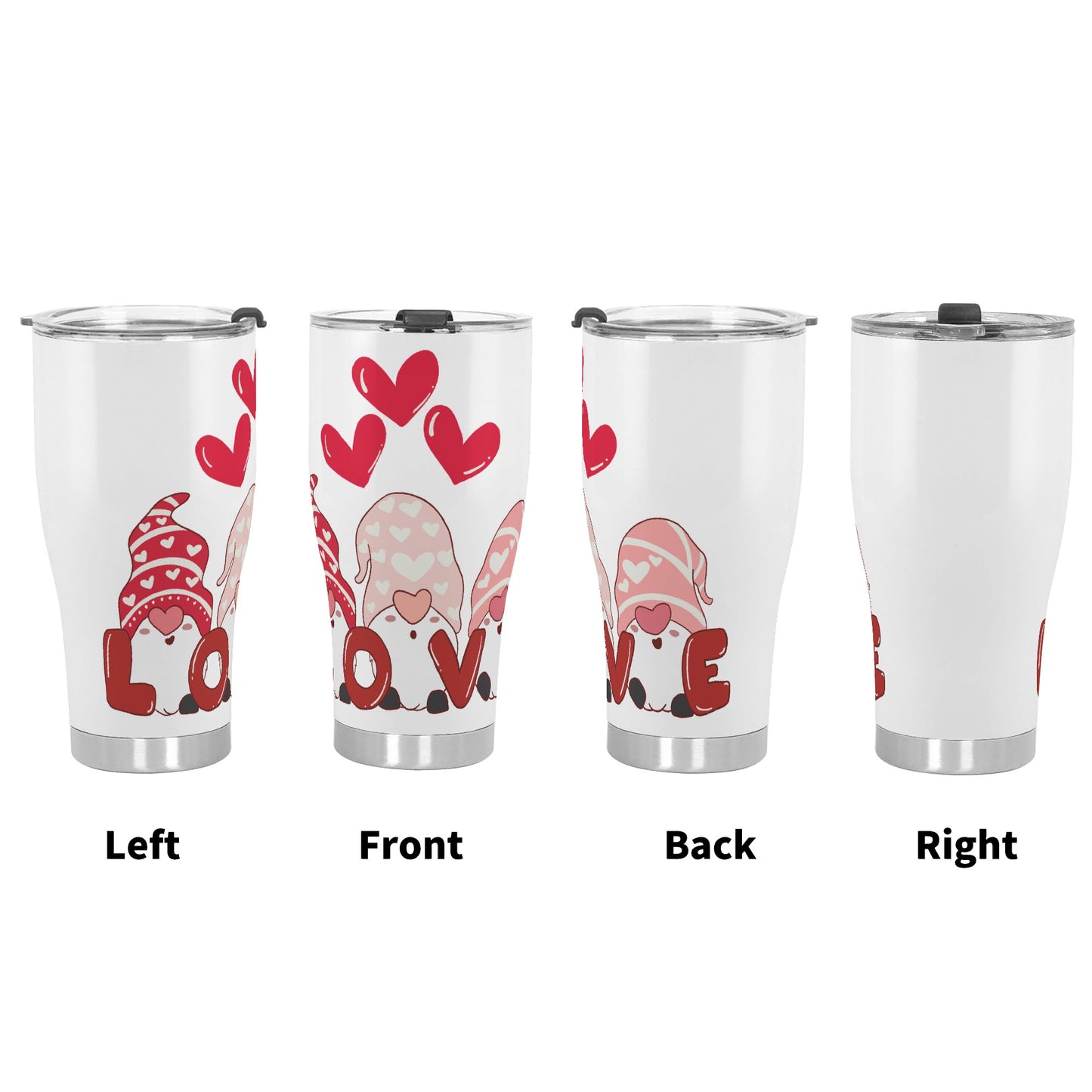 I Love You Trolly 30oz Stainless Steel Tumbler