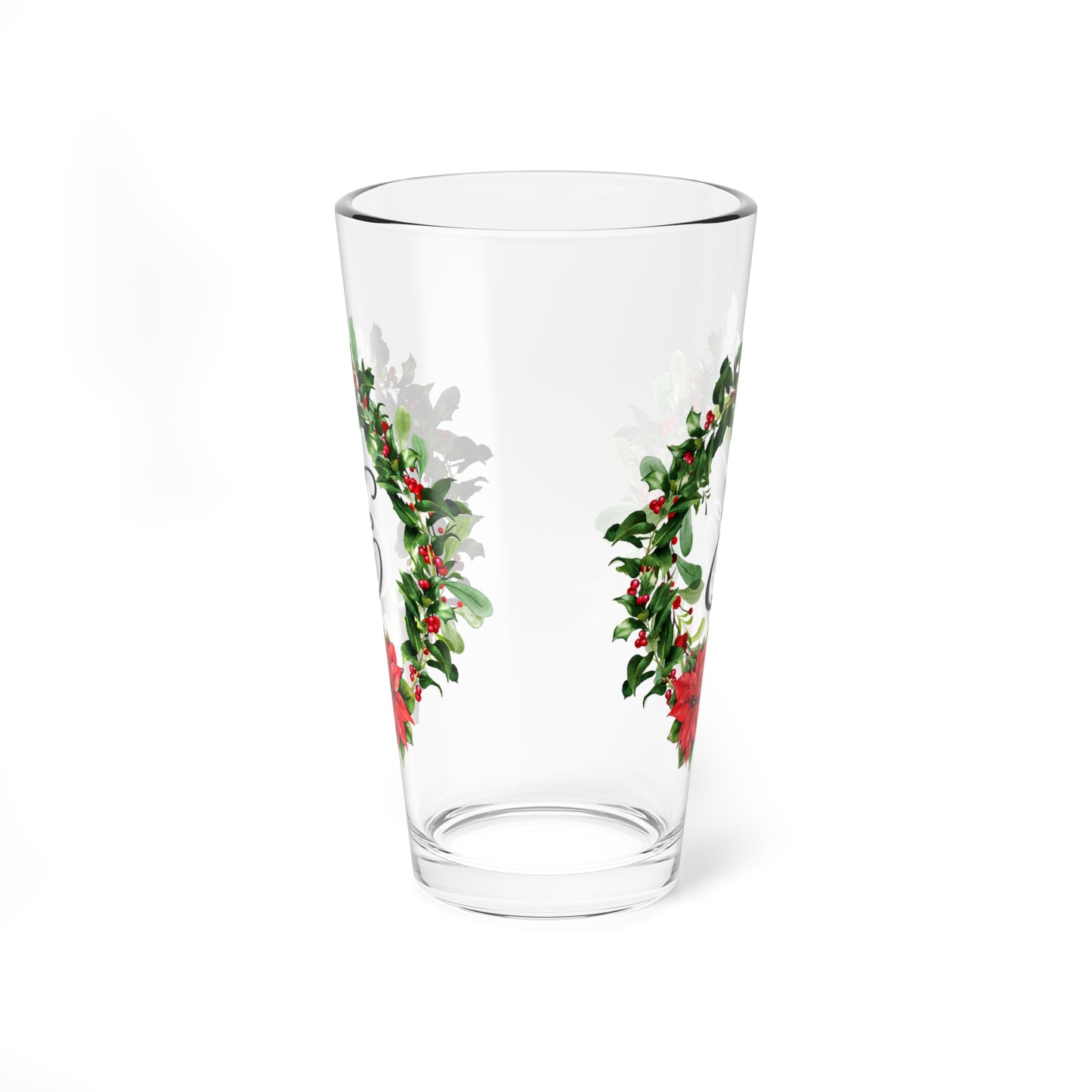 Christmas Wreath Glass "E"