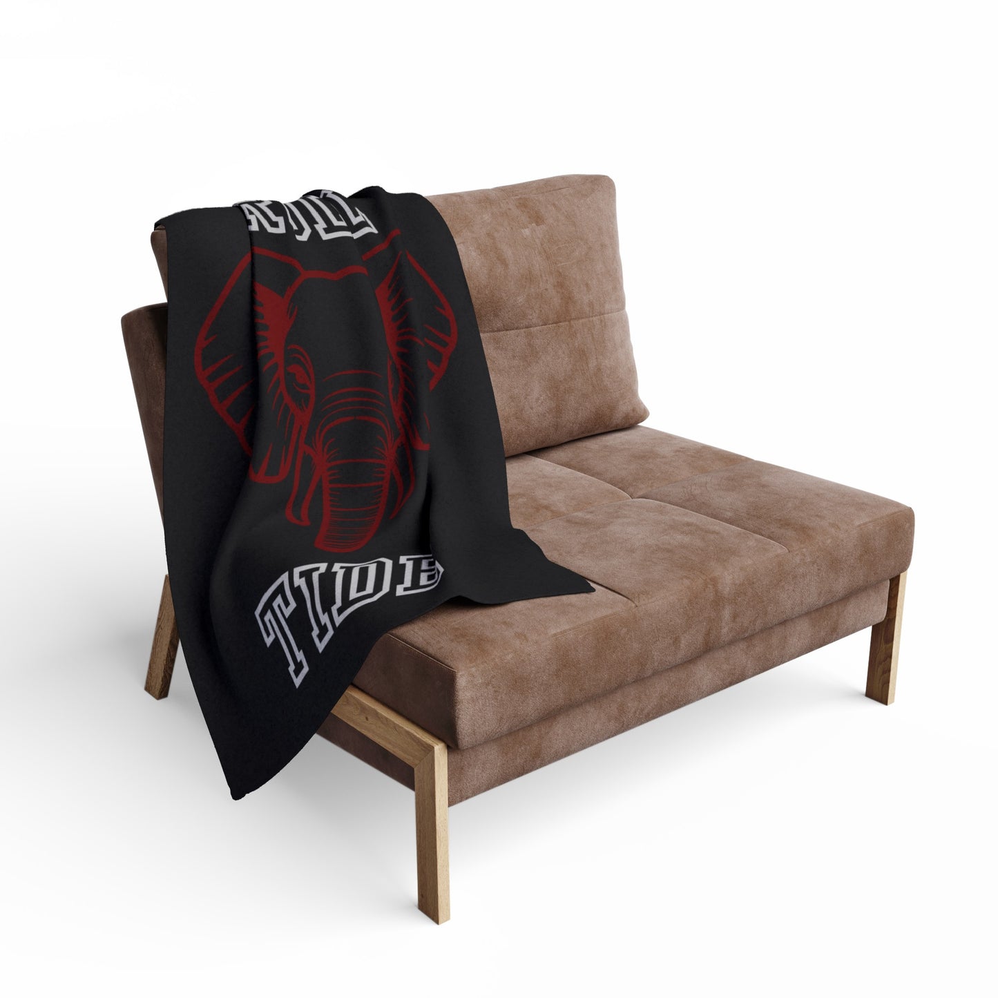 Roll Tide Blanket Black