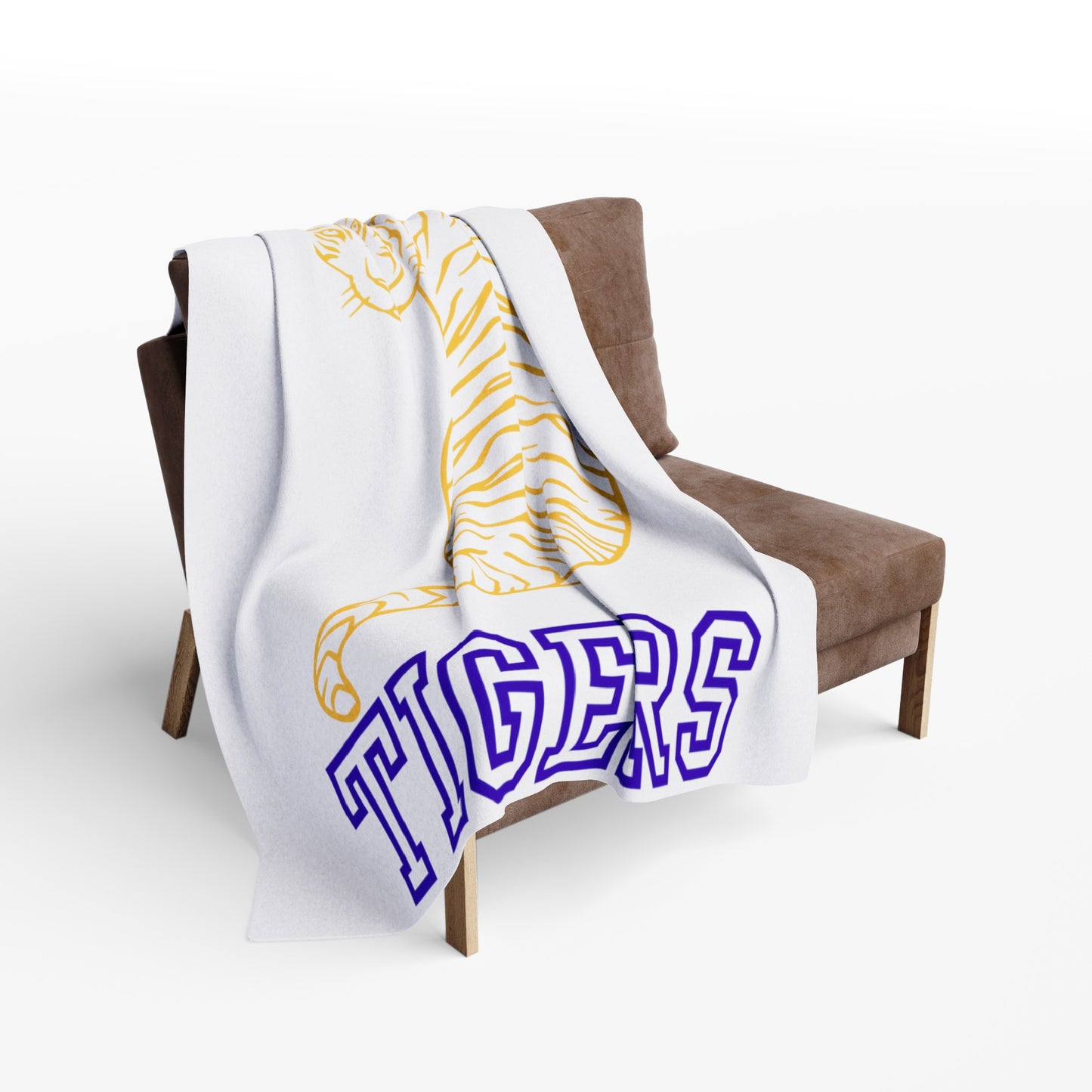Geaux Tigers White