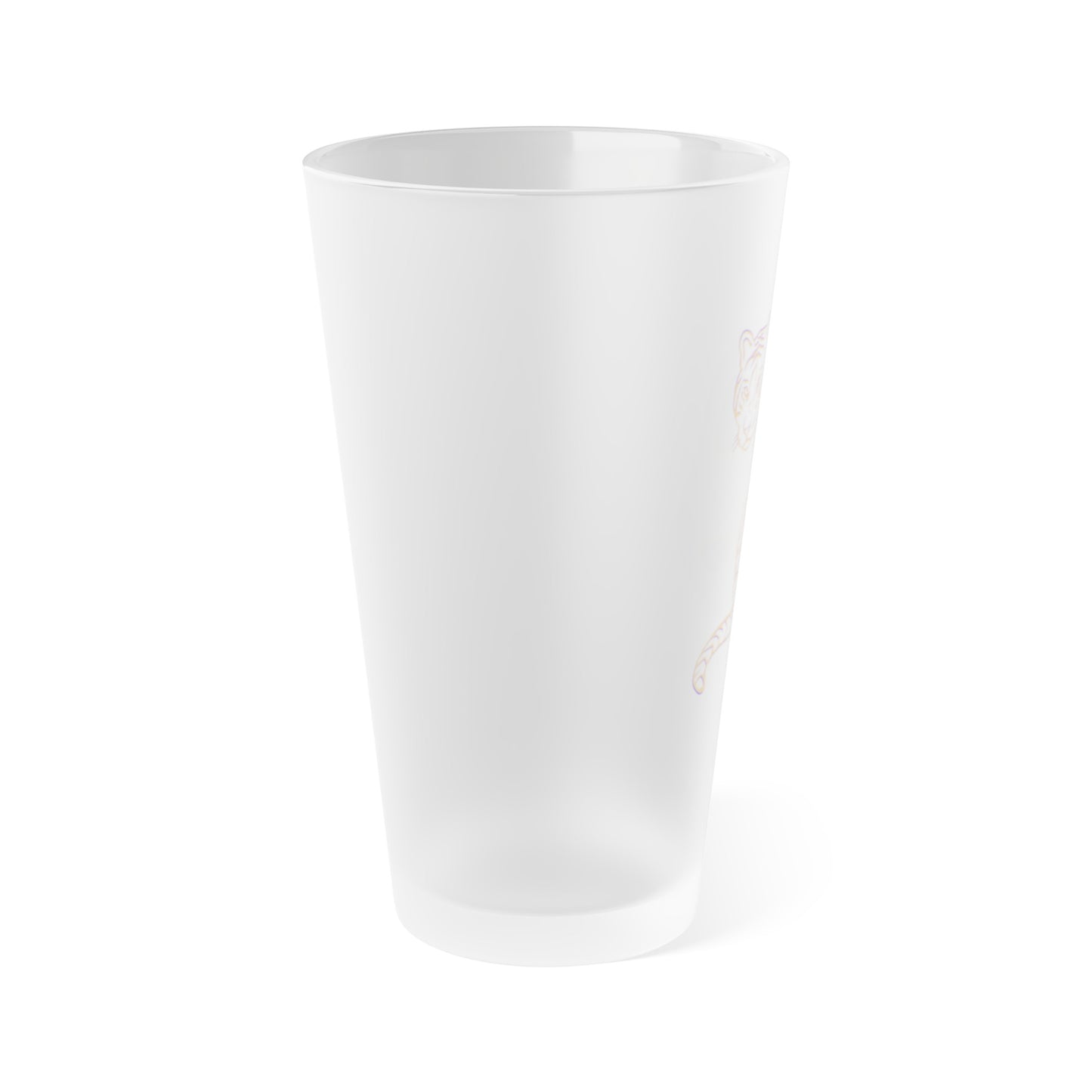Geaux Frosted Glass