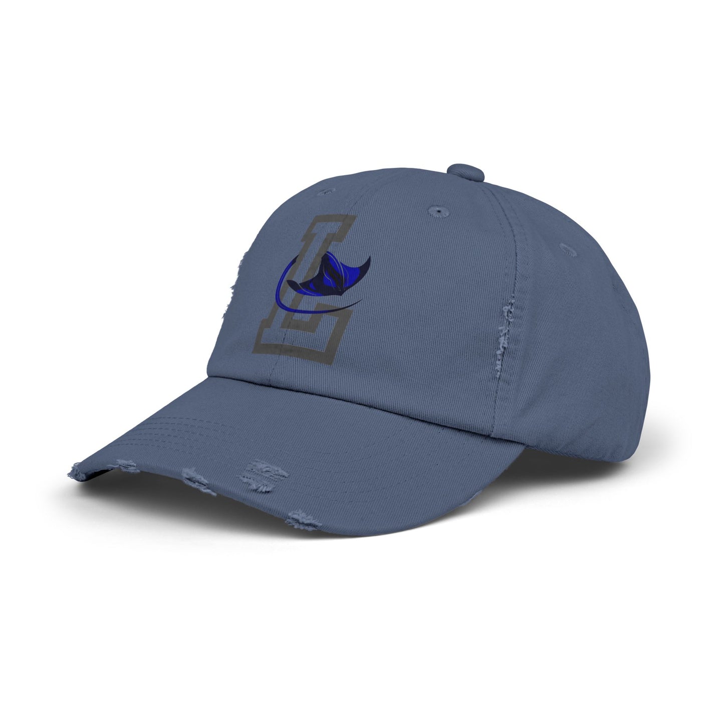Stingray Unisex Distressed Cap