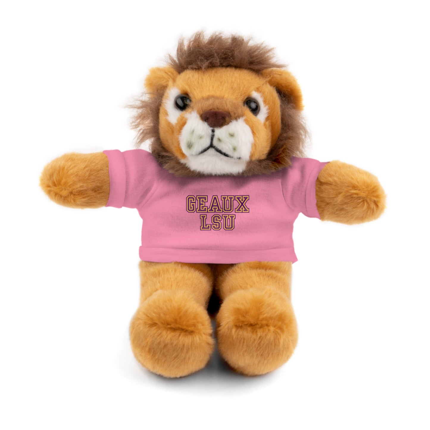 LSU Stuffed Animals with Tee
