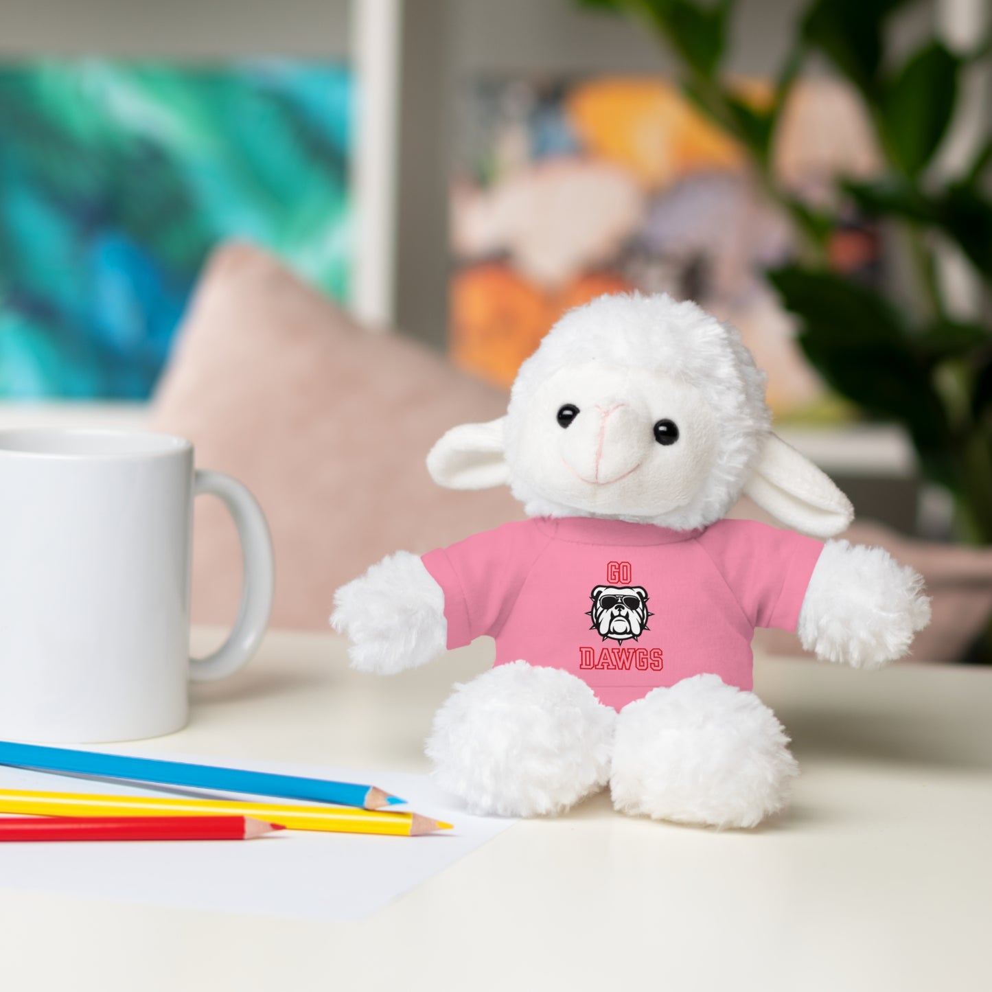 Go Dawgs Stuffed Toy — College Spirit Stuffed Animal