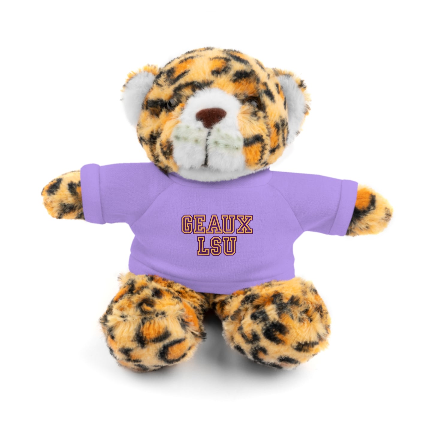 LSU Stuffed Animals with Tee