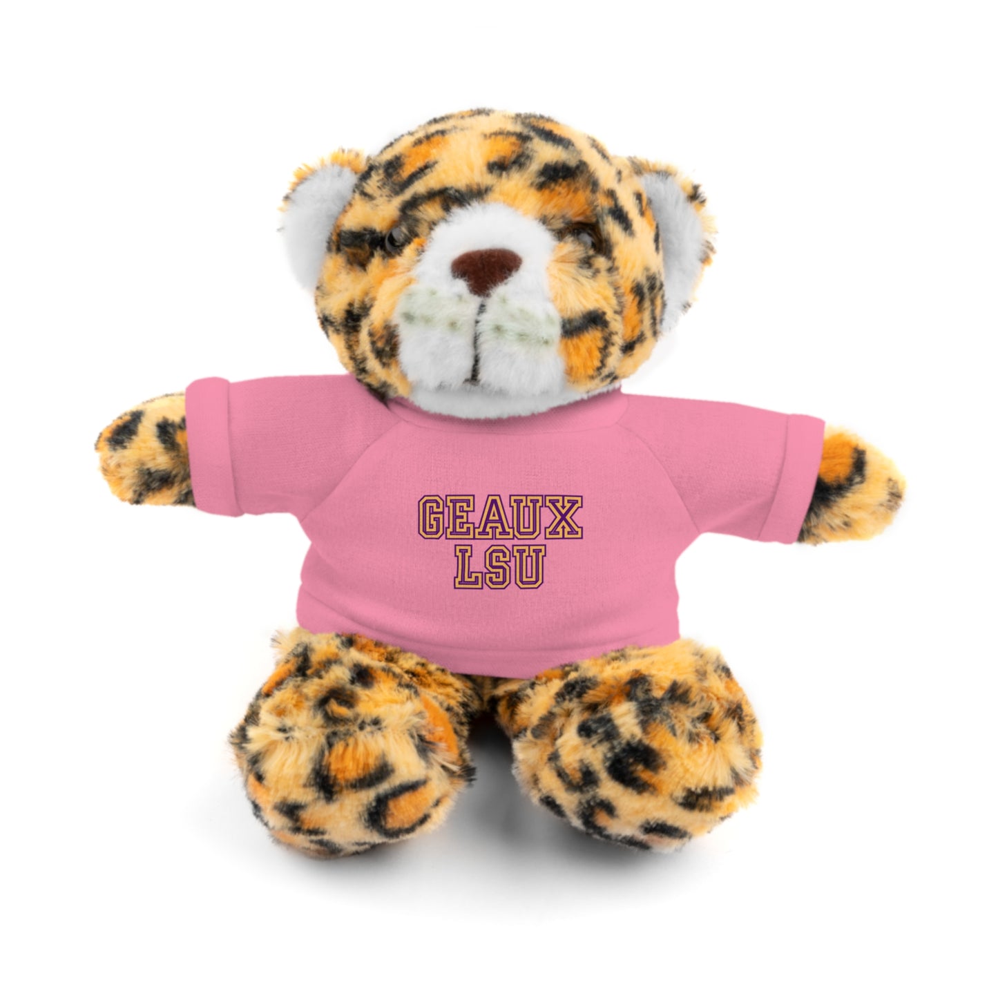LSU Stuffed Animals with Tee