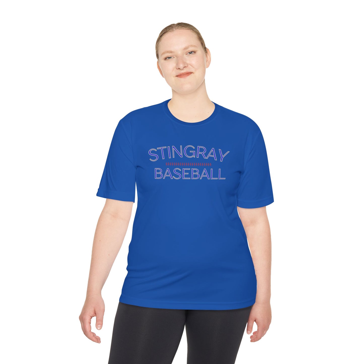 STINGRAY BASEBALL Unisex Moisture Wicking Tee