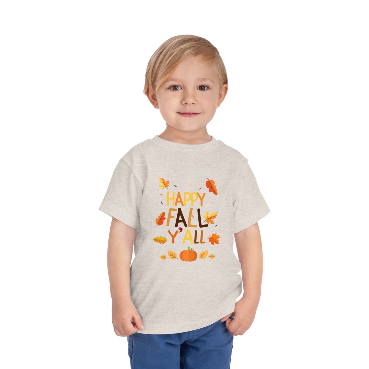 Happy Fall Y'all Toddler Tee