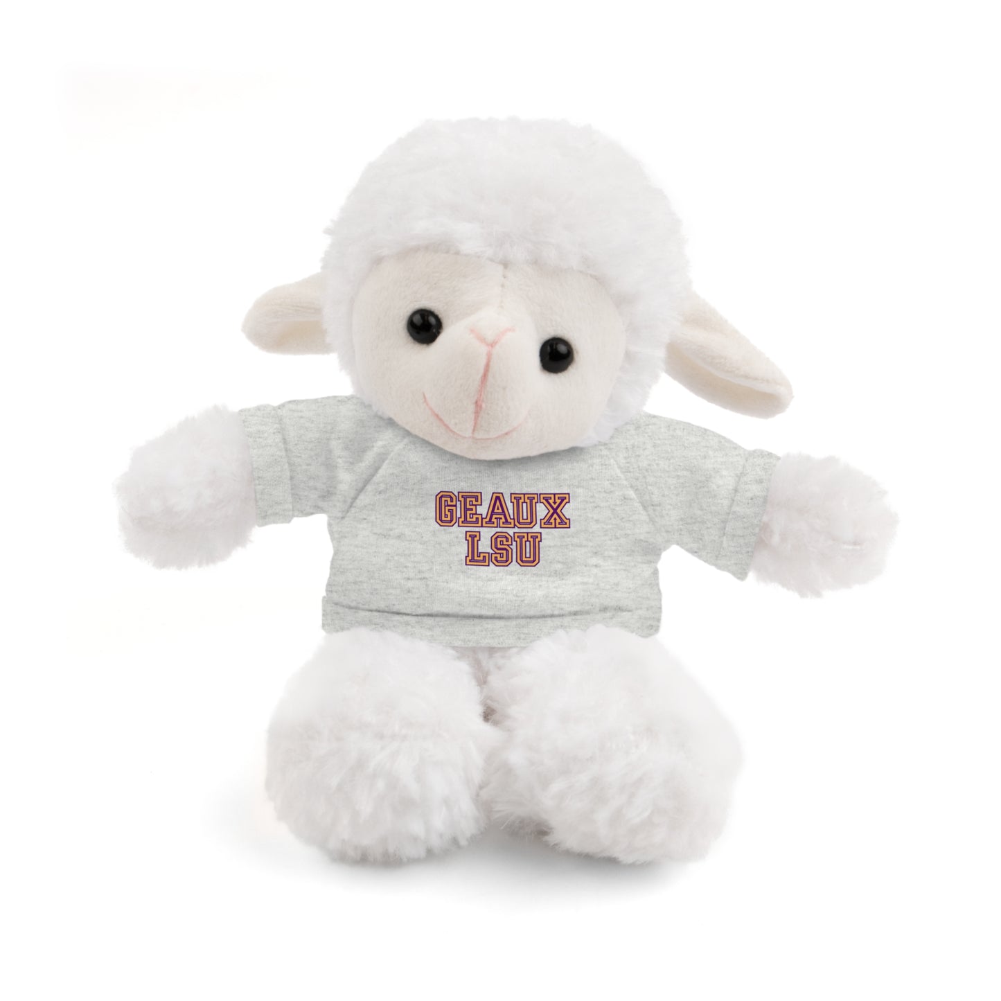 LSU Stuffed Animals with Tee