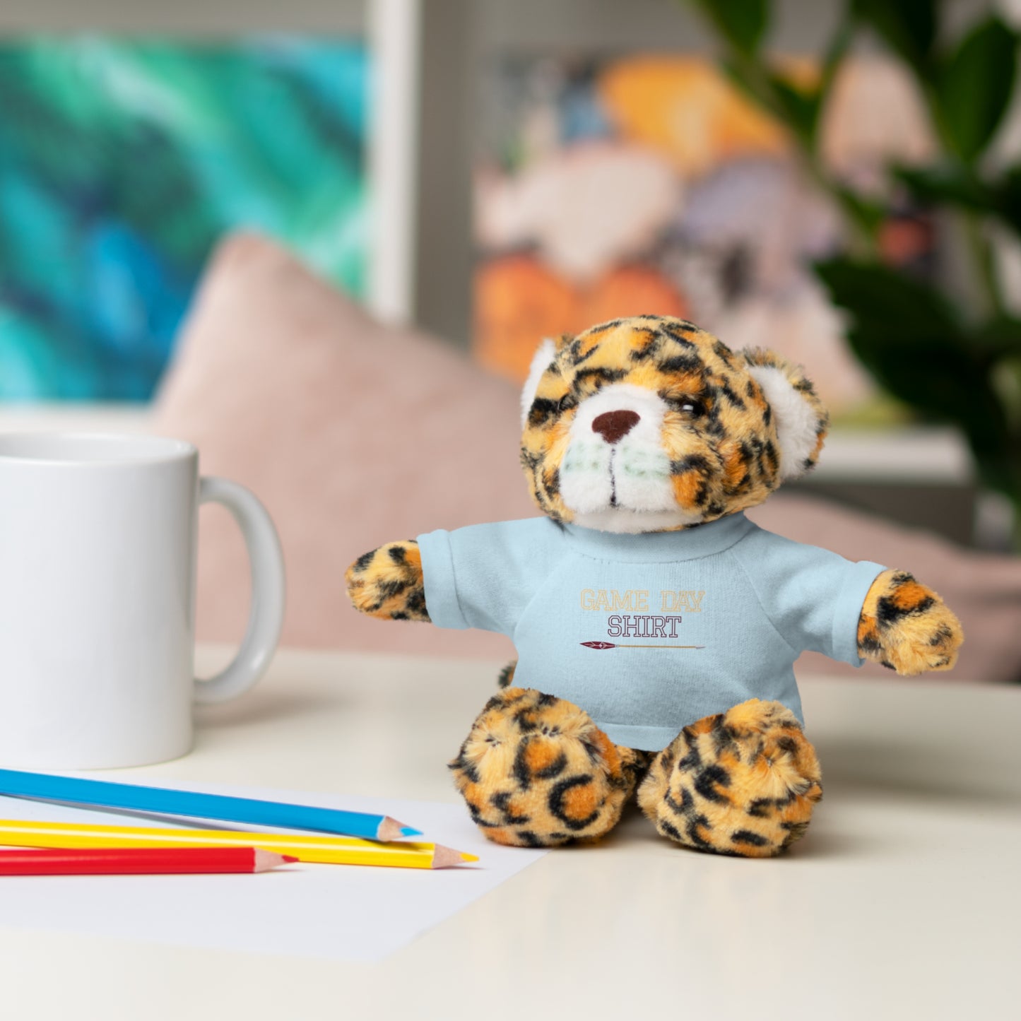 Spear Headed Stuffed Animals with Tee