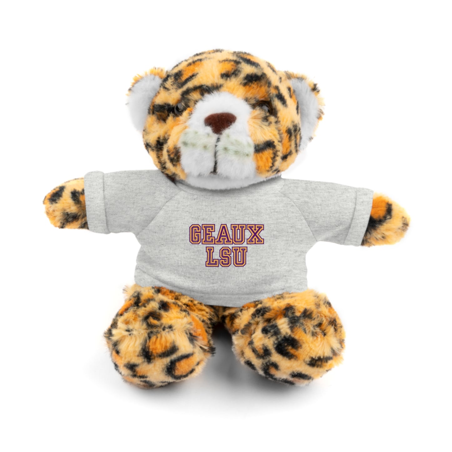 LSU Stuffed Animals with Tee
