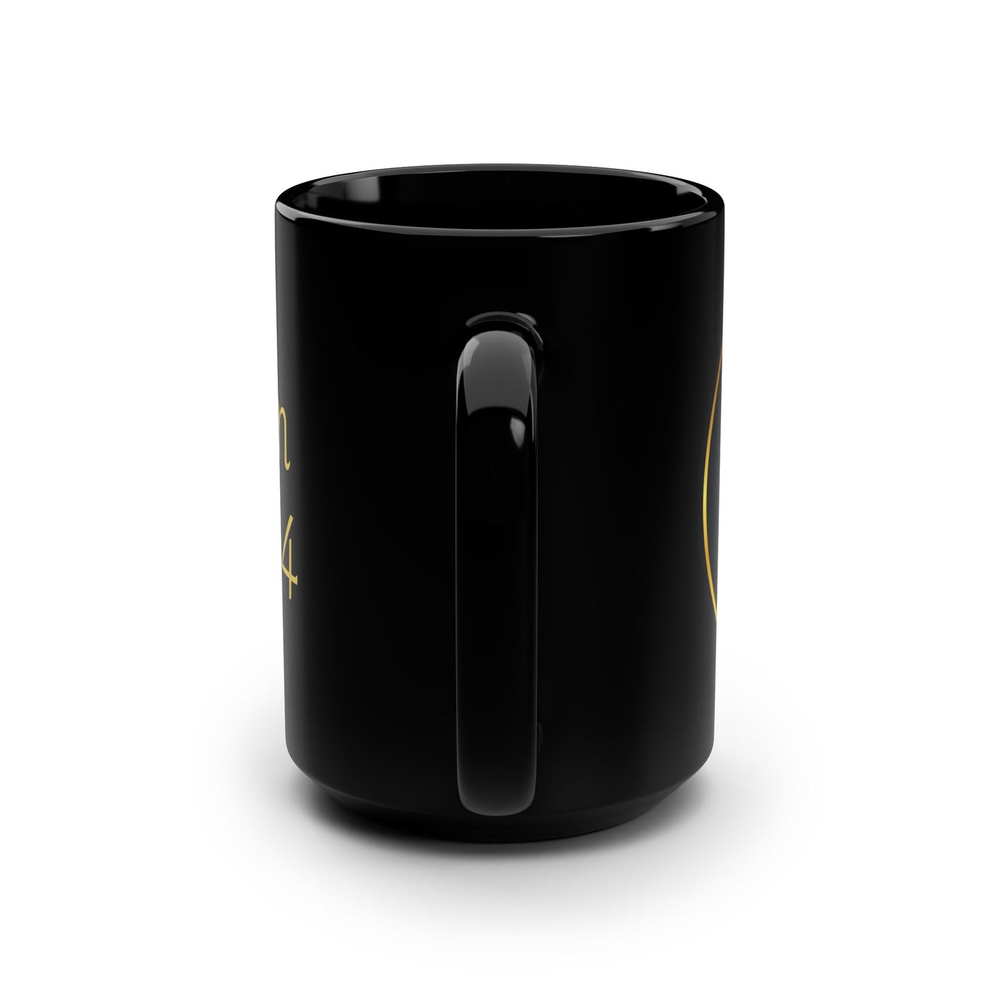 Created by Design Black Mug